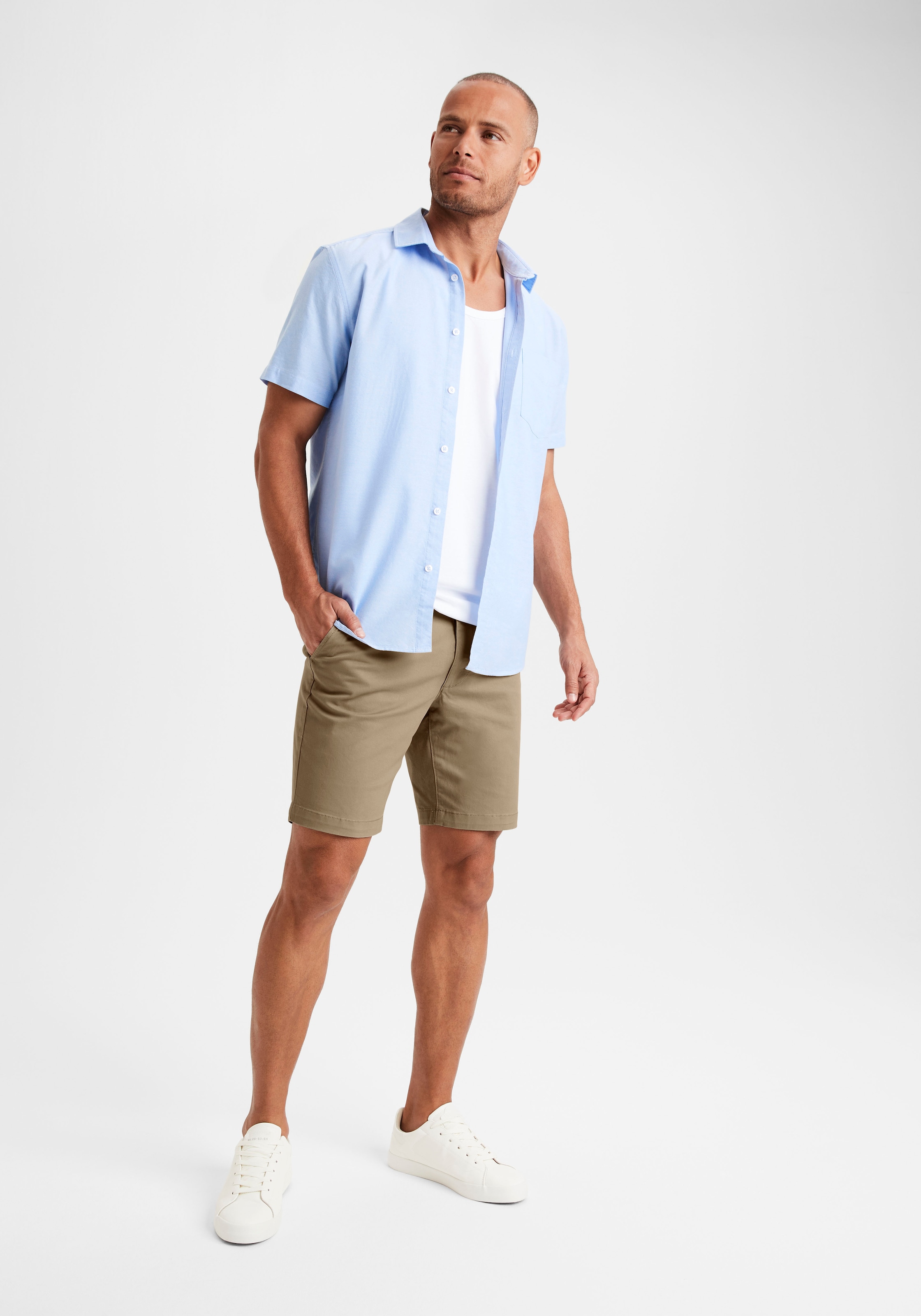 7. Bild von H.I.S Chinoshorts »regular-fit«, Shorts aus elastischer Baumwoll-Qualität