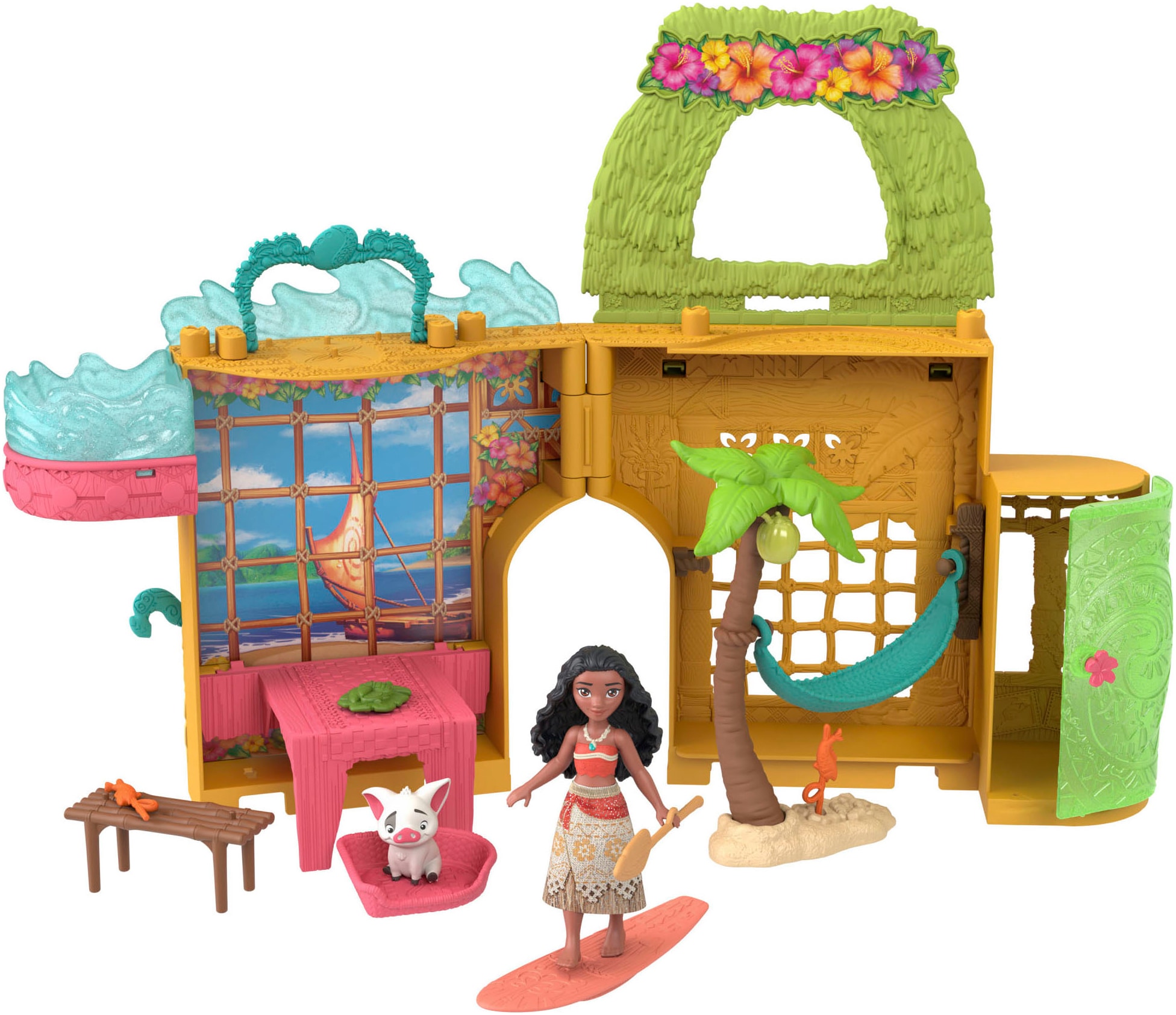 Mattel® Puppenhaus »Disney Prinzessin Vaianas Inselheimat«