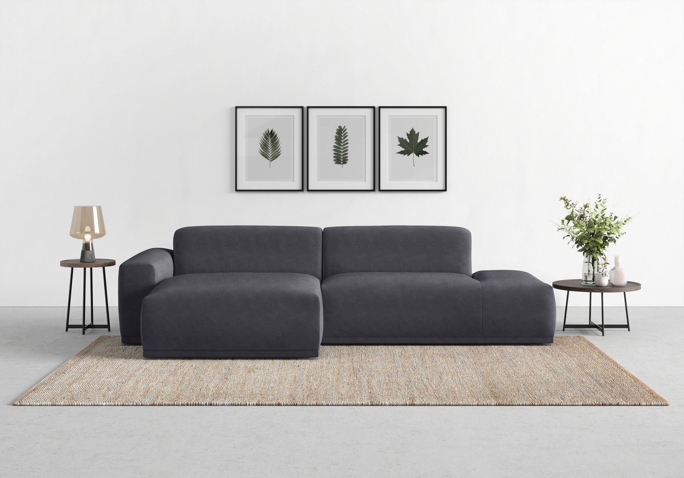 TRENDMANUFAKTUR Ecksofa »Braga, mit hochwertigem Kaltschaum, L-Form, in Cor günstig online kaufen