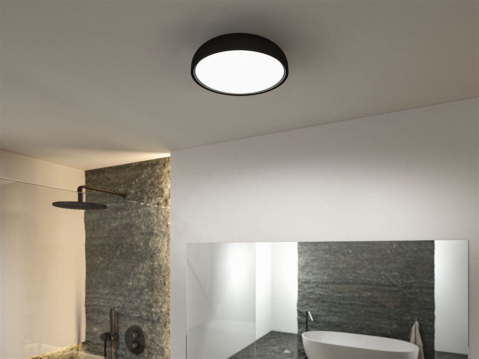 Paulmann LED Deckenleuchte »Selection Bathroom Oka IP44 24W 230V Kunststoff«, 1 flammig, WhiteSwitch