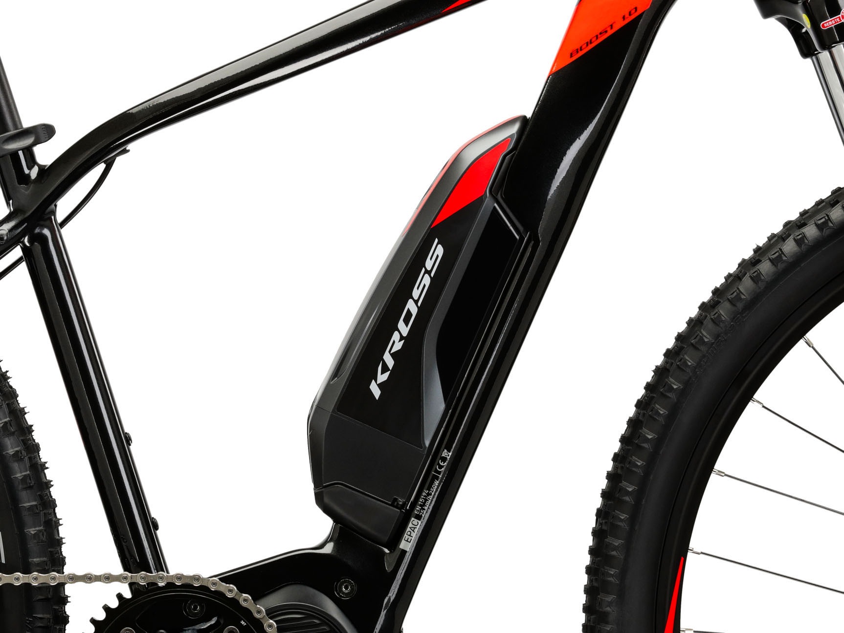 Kross E-Bike »E-MTB Level Boost 1.0 504 29 Zoll schwarz«, 10 Gang, Shimano, DEORE M6000, Mittelmotor 250 W, Pedelec, Elektrofahrrad für Damen und Herren