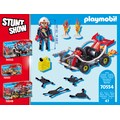 Playmobil® Konstruktions-Spielset »Feuerwehrkart (70554), Stuntshow«, (47 St.)