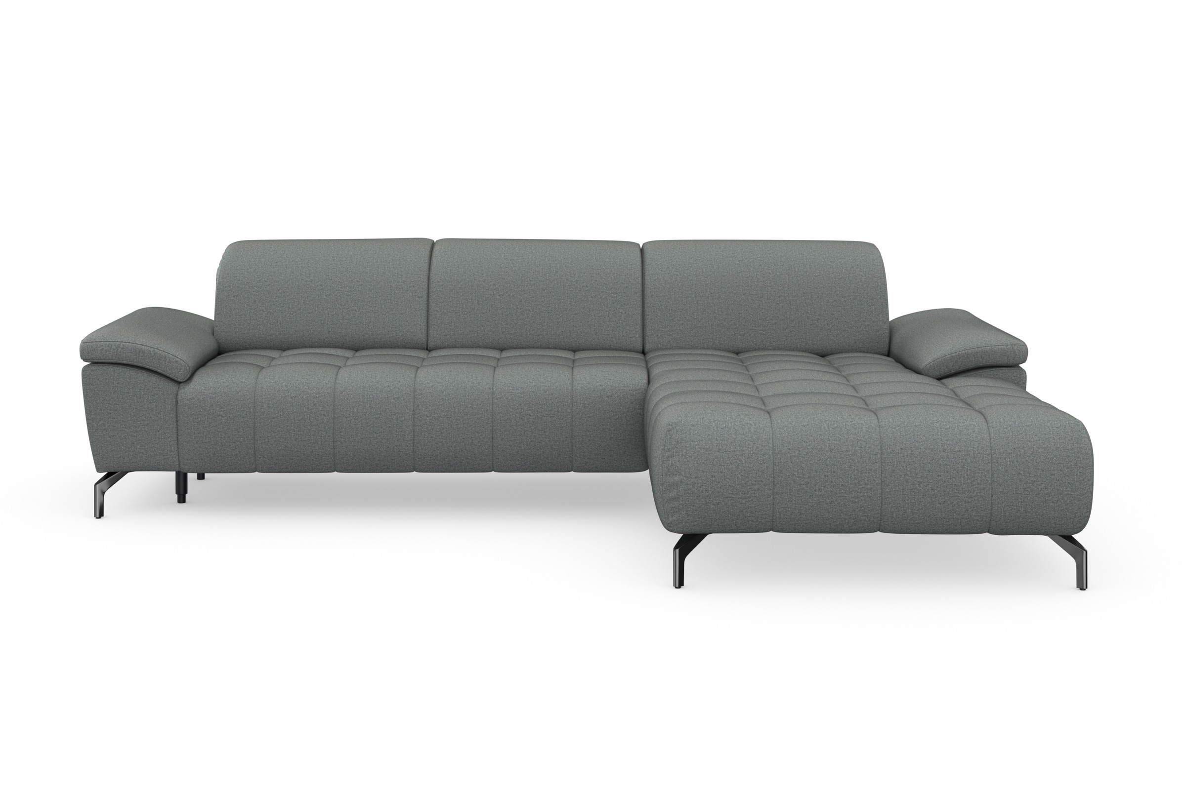 sit&more Ecksofa »Cool L-Form«, wahlweise mit Kopfteilverstellung und Vorzi günstig online kaufen