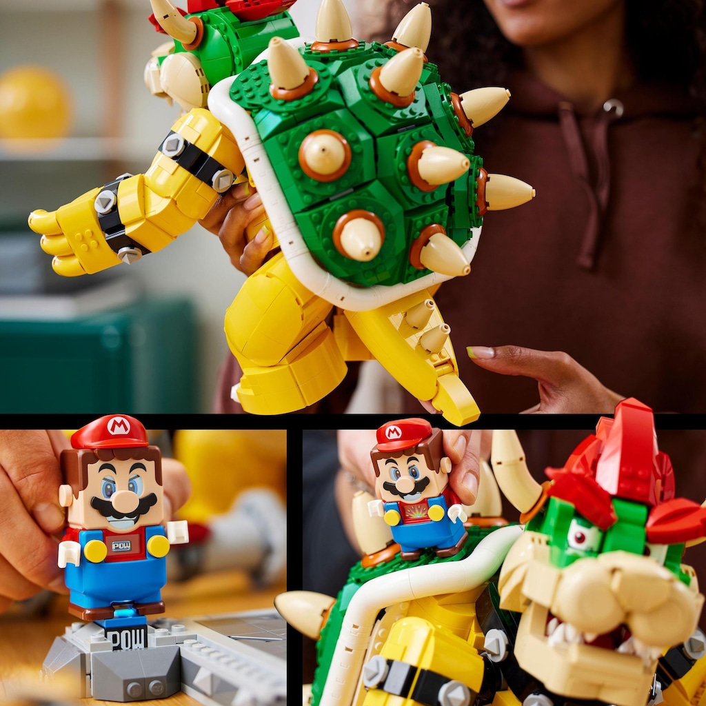 LEGO® Konstruktionsspielsteine »Der mächtige Bowser (71411), LEGO® Super Mario«, (2807 St.), Made in Europe