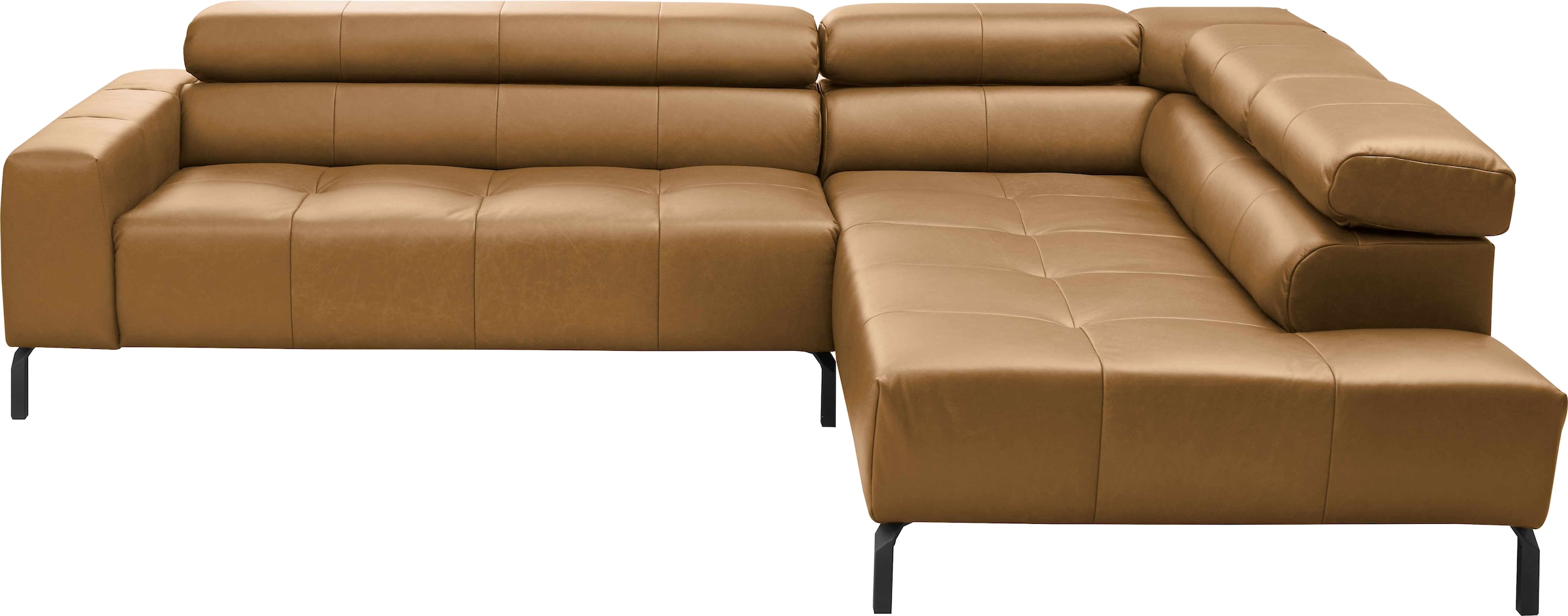 PLACES OF STYLE Ecksofa »Claya, L-Form, incl. Kopfteilverstellung, Breite 2 günstig online kaufen