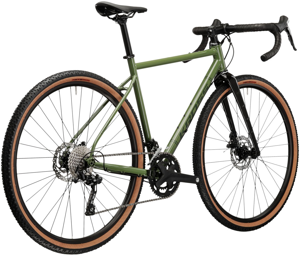 Kross Gravelbike »KROSS Gravelbike Esker 4.0 28" grün«, 20 Gang, Shimano, GRX RX400 Schaltwerk, Kettenschaltung