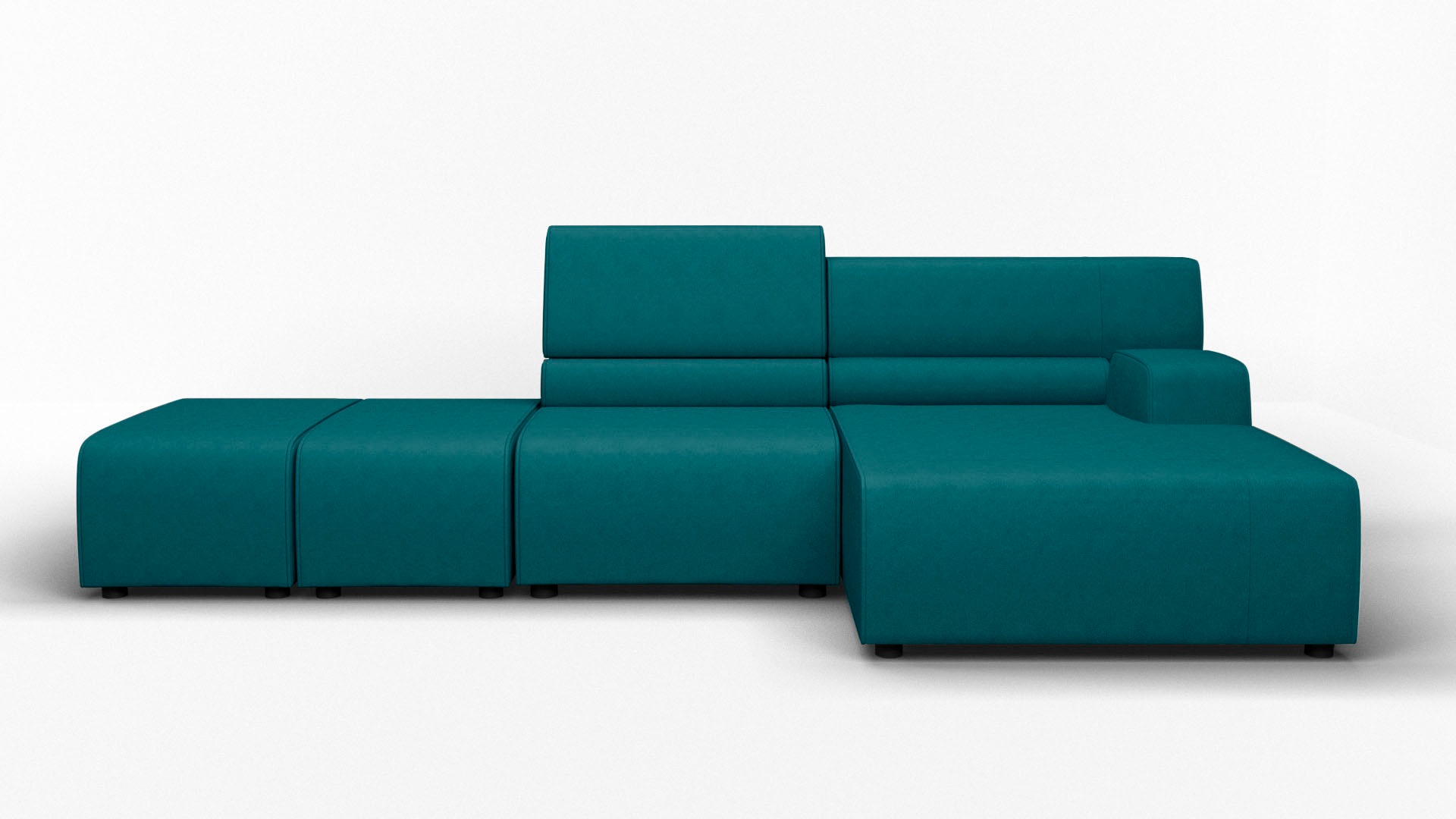 Egoitaliano Ecksofa »Babouche, Designsofa mit außergewöhnlichem Sitzkomfort günstig online kaufen