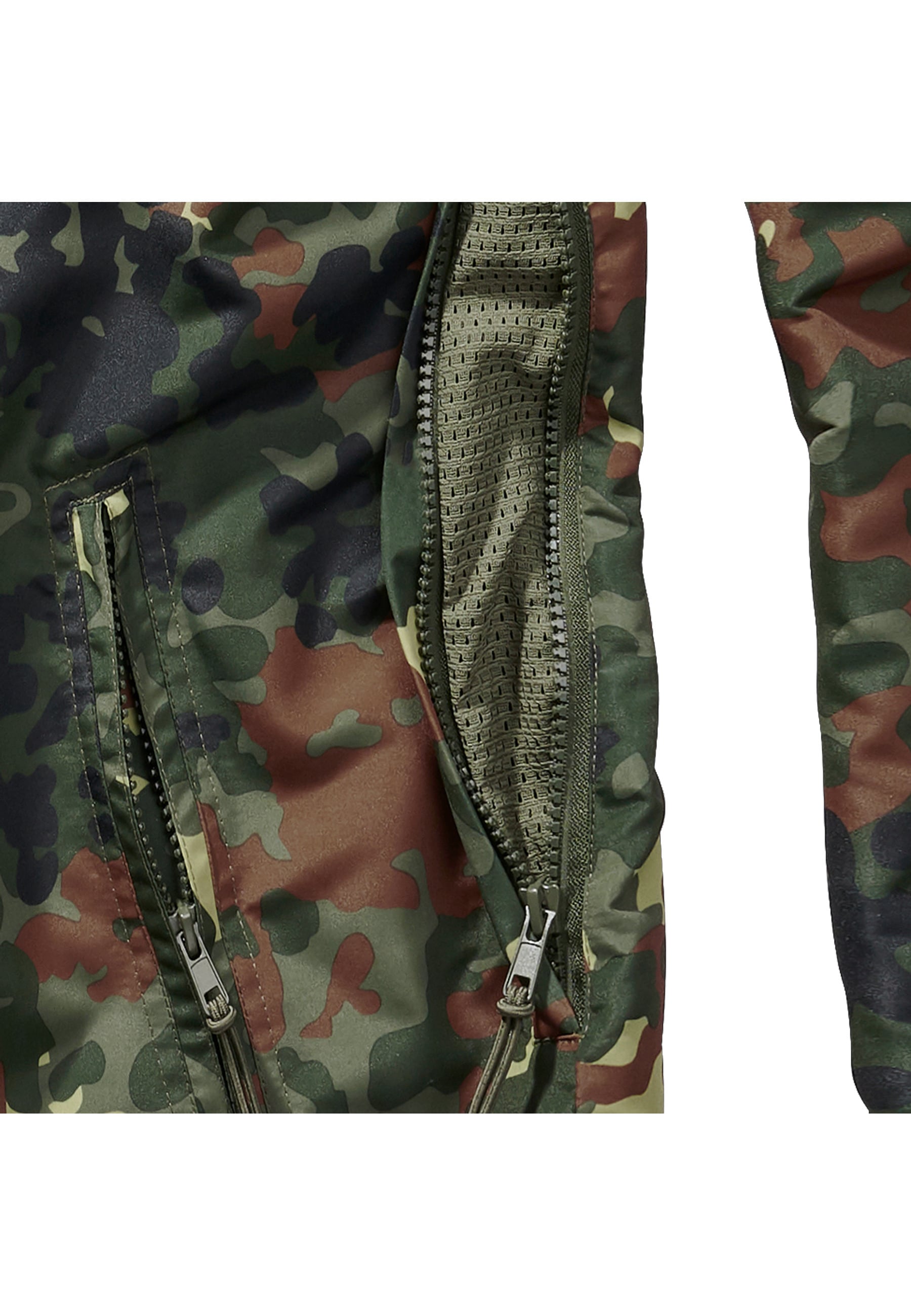 Brandit Allwetterjacke »Brandit Herren Summer Pull Over Jacket« 1 Stk. tlg. mit Kapuze