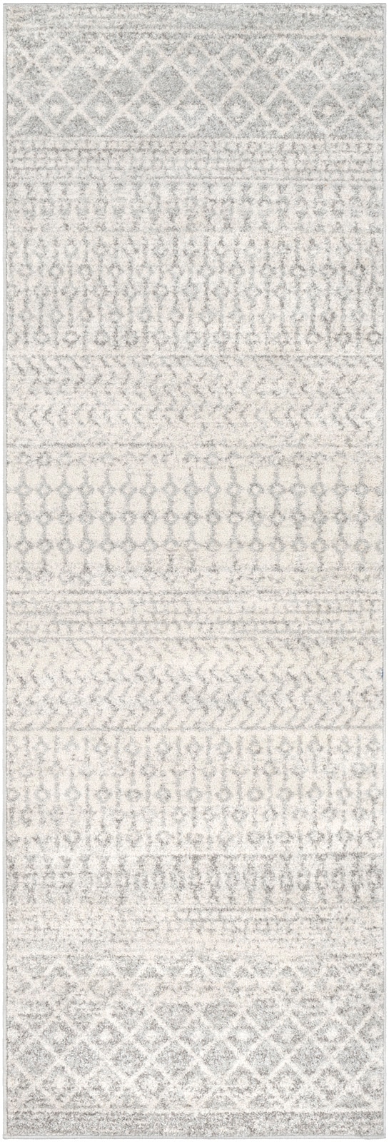 Livabliss Teppich »NICE«, rechteckig, 8 mm Höhe, Skandi Design, Boho Kurzflor Wohnzimmerteppich, Schlafzimmer, Grau