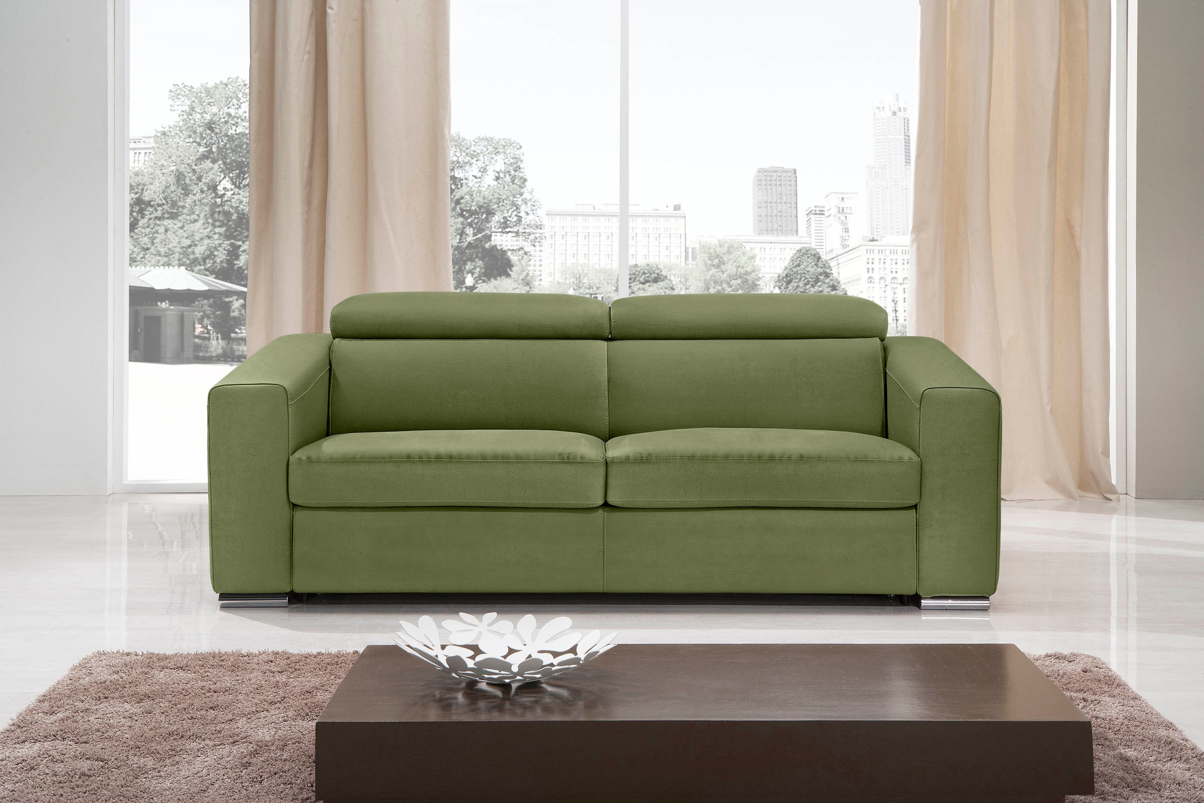 Egoitaliano Schlafsofa »Cabiria, Design und super Sitz- und Liegekomfort«, günstig online kaufen