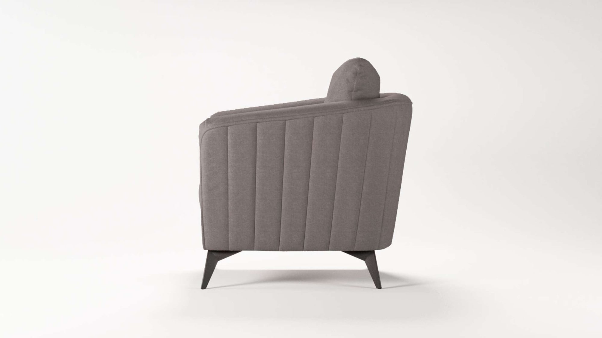 Places of Style Cocktailsessel »MATTHEW Sessel, Maße B/T/H: 83/85/88 cm«, modern, mit Rückenkissen