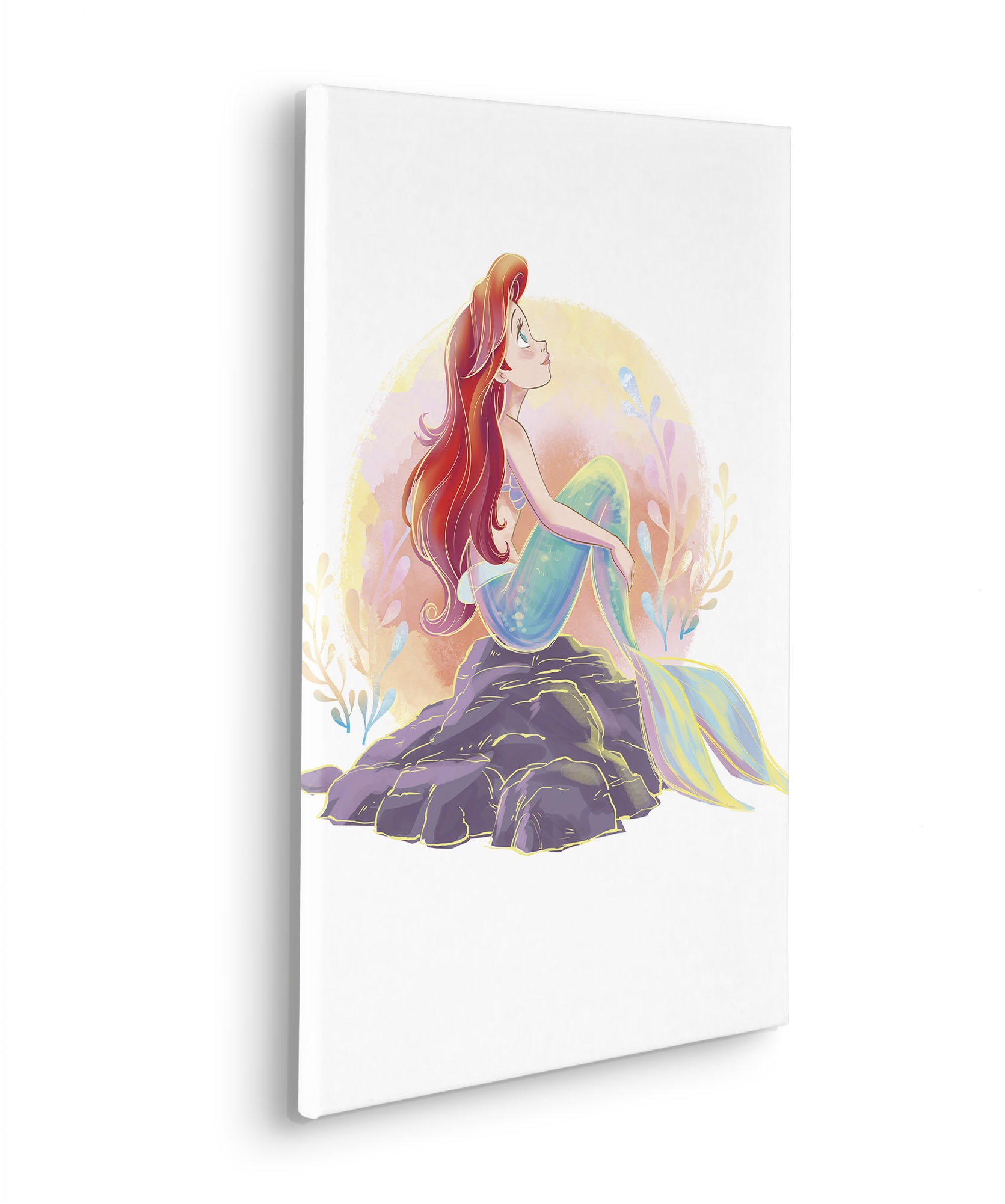 Komar Leinwandbild »Disney Ariel Sunrise«, Disney, (1 St.), 40 x 60 cm (Breite x Höhe) - Kinderzimmer, Dekoration
