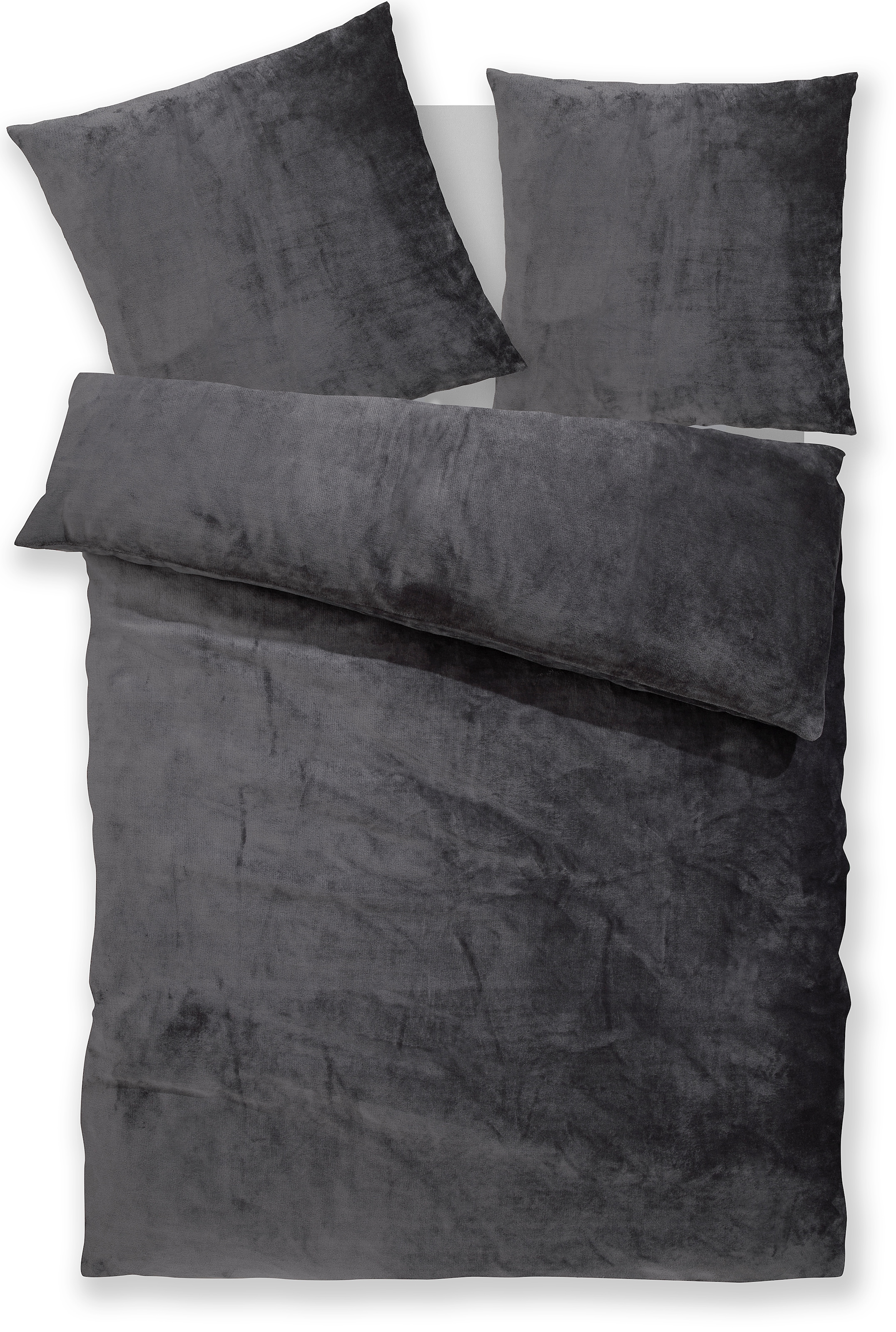 my home Bettwäsche "Desner3" 2 tlg. Bettwäsche mit Reißverschluss, Cashmere günstig online kaufen