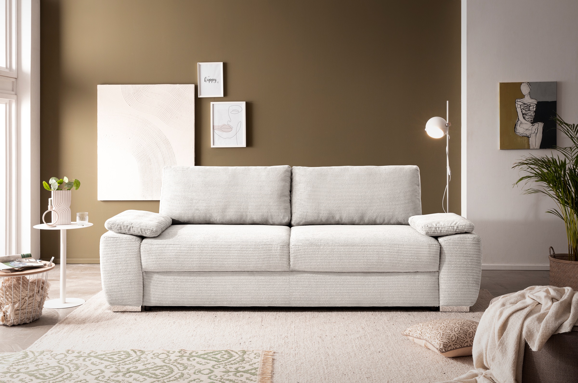 exxpo - sofa fashion 2-Sitzer »SOLSBURY, Sofa, Schlafsofa, Breite 200cm, ze günstig online kaufen