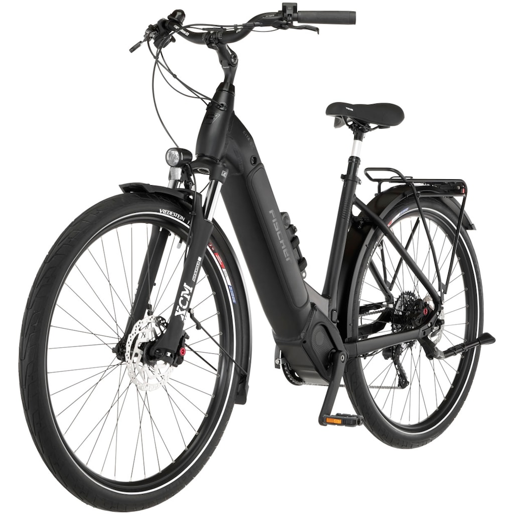 FISCHER Fahrrad E-Bike »CITA 8.0I 711«, 10 Gang, Shimano, Nexus, Mittelmotor 250 W, (Schloss)