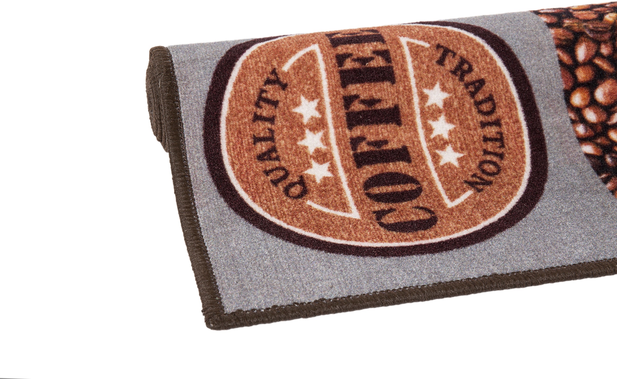 Andiamo Küchenläufer »Cafe Creme«, rechteckig, 4 mm Höhe, Motiv Kaffee, mit Schriftzug, Größe 50x150 cm, Küche