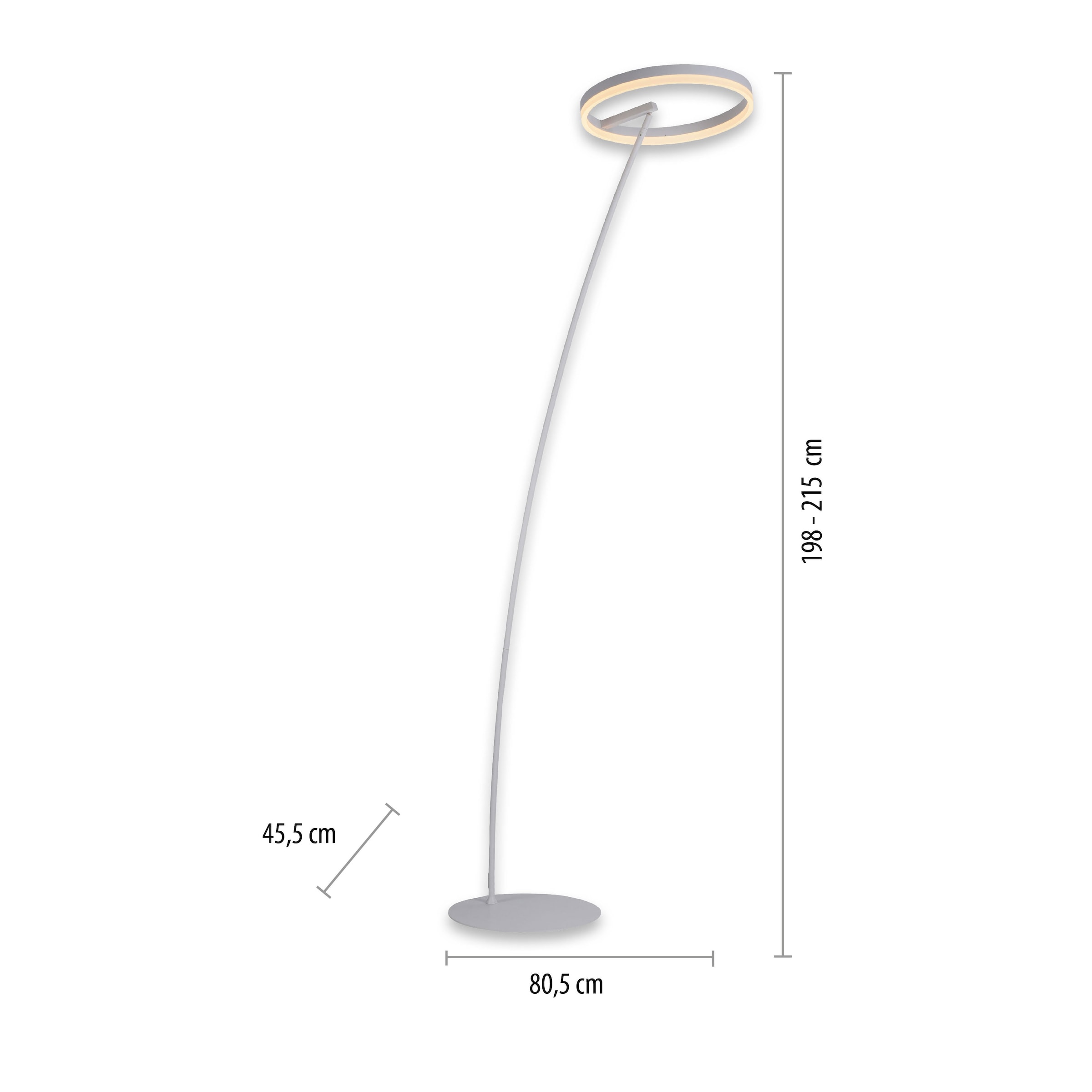 Paul Neuhaus Stehlampe »TITUS«, 1 flammig-flammig, LED, dimmbar über  Schnurdimmer online kaufen