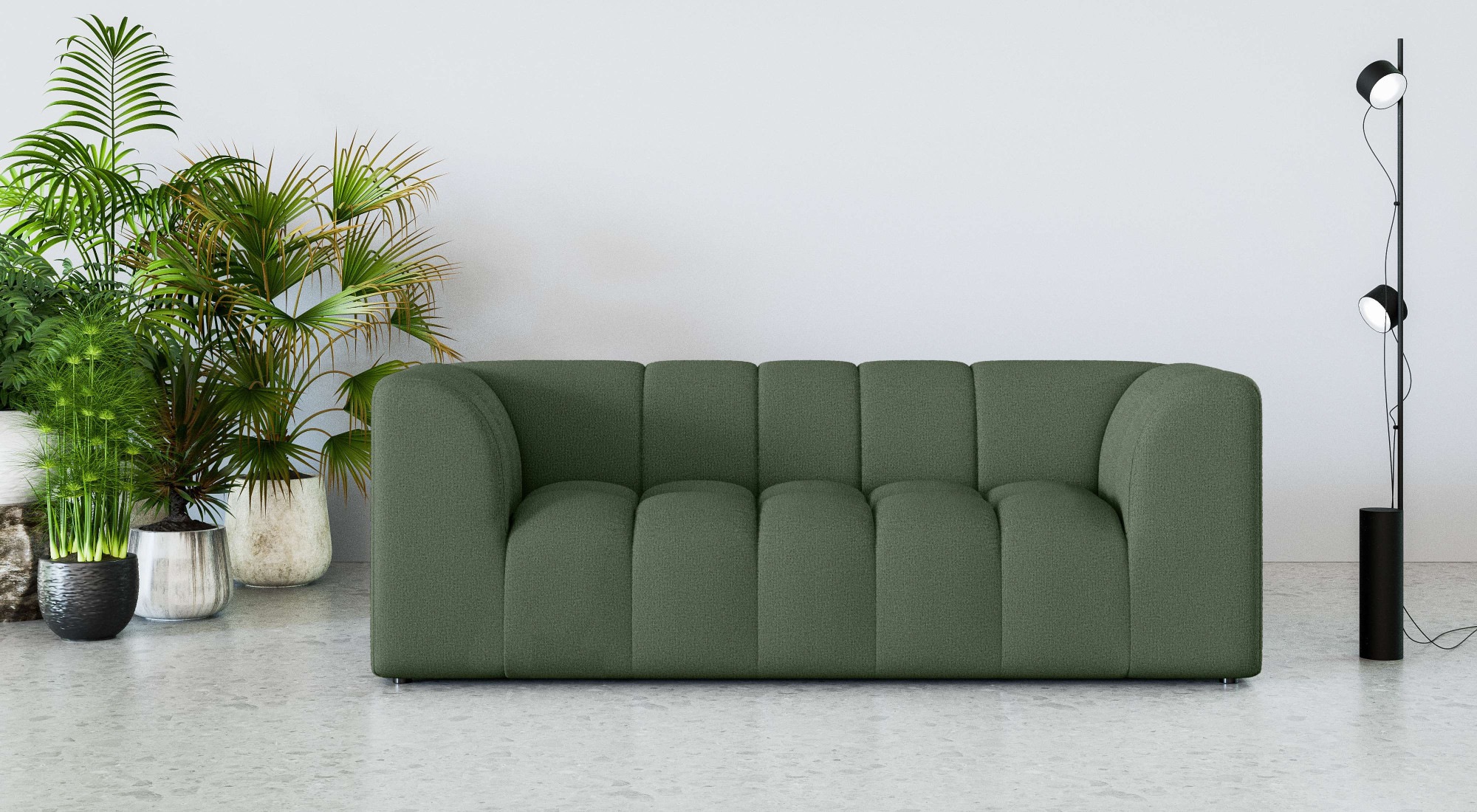 Home affaire 3-Sitzer Tuure, mit Welllenunterfederung günstig online kaufen