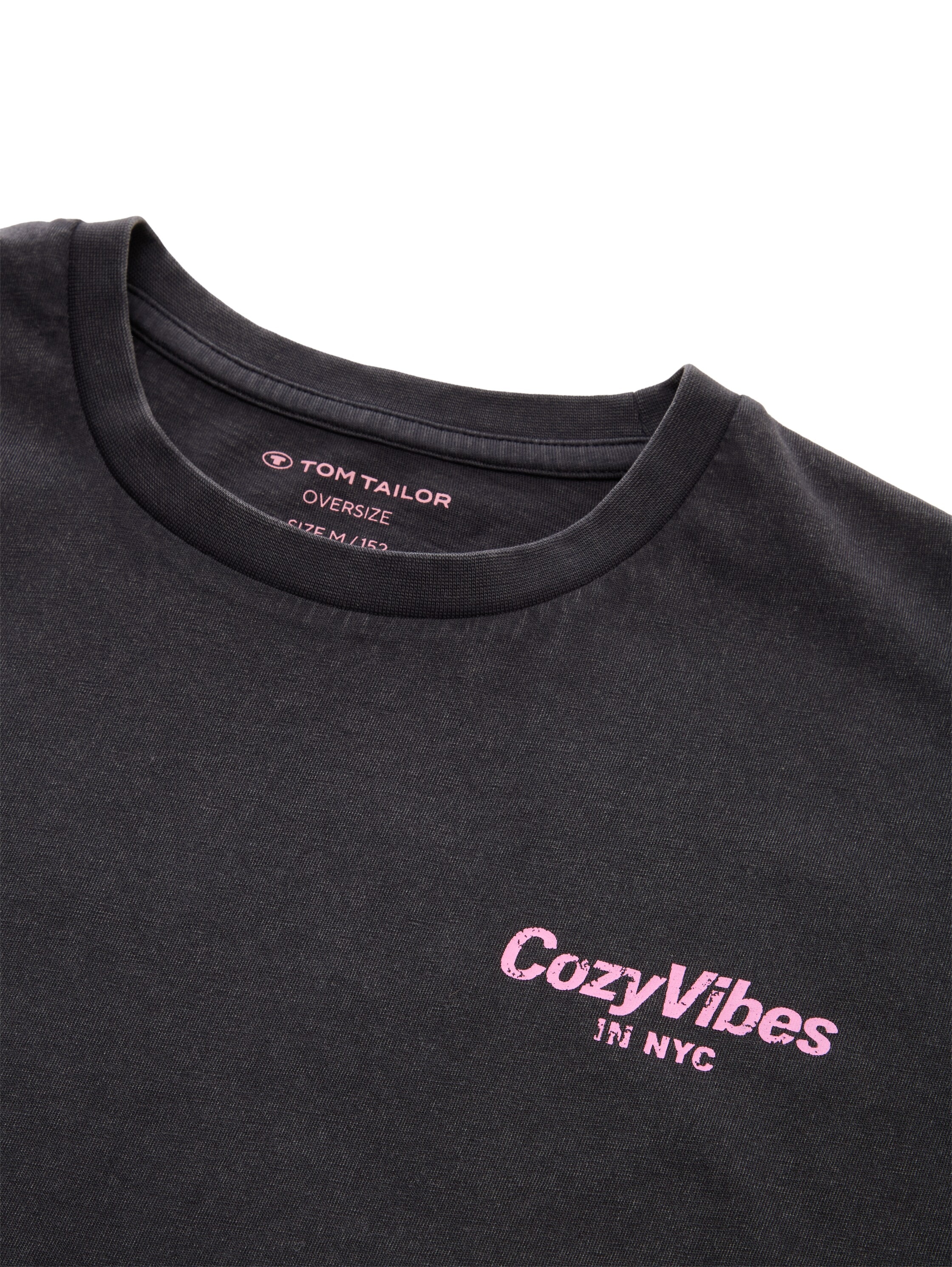 TOM TAILOR T-Shirt mit Front- und Rückenprint