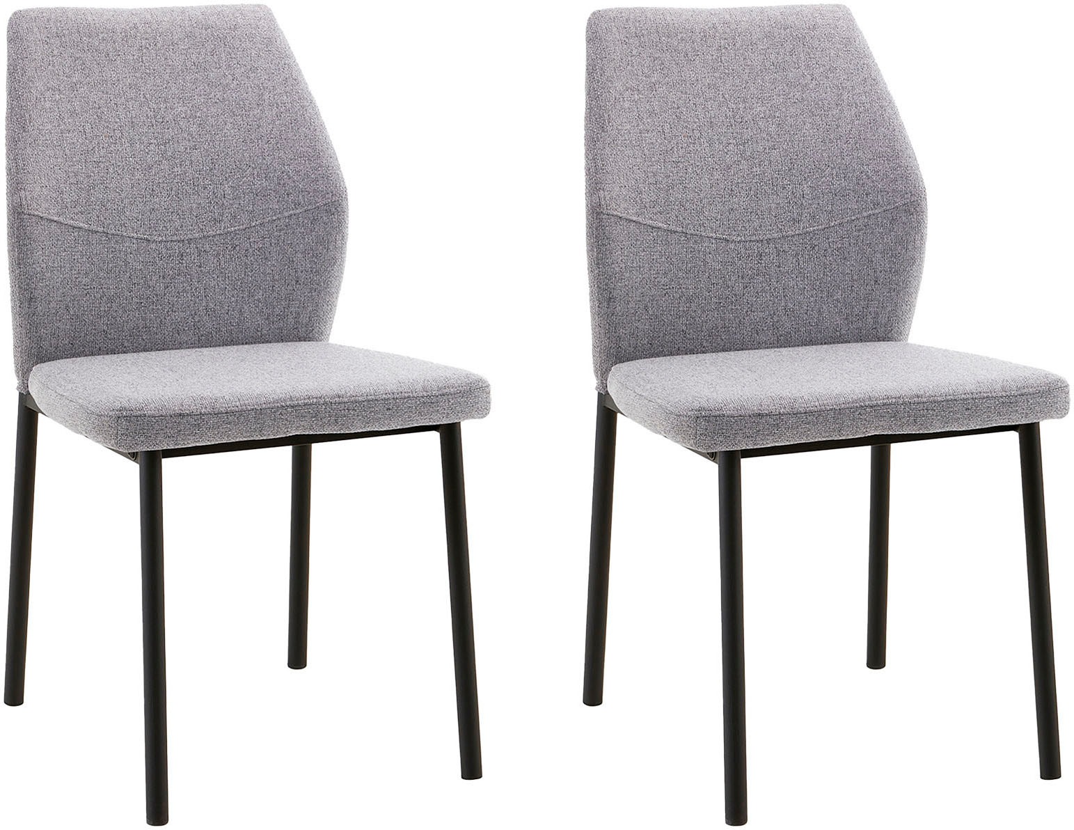 Home affaire Esszimmerstuhl »Lumos«, (Set), 2 St., Webstoff, Webstoff in vi günstig online kaufen