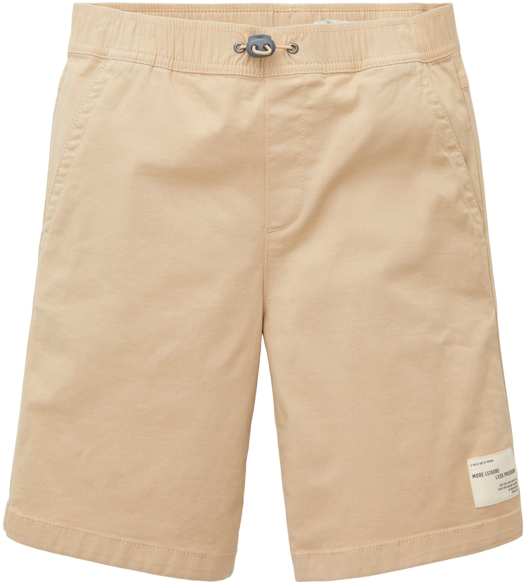 Bild von TOM TAILOR Chinoshorts, Logo Badge am Beinabschluss