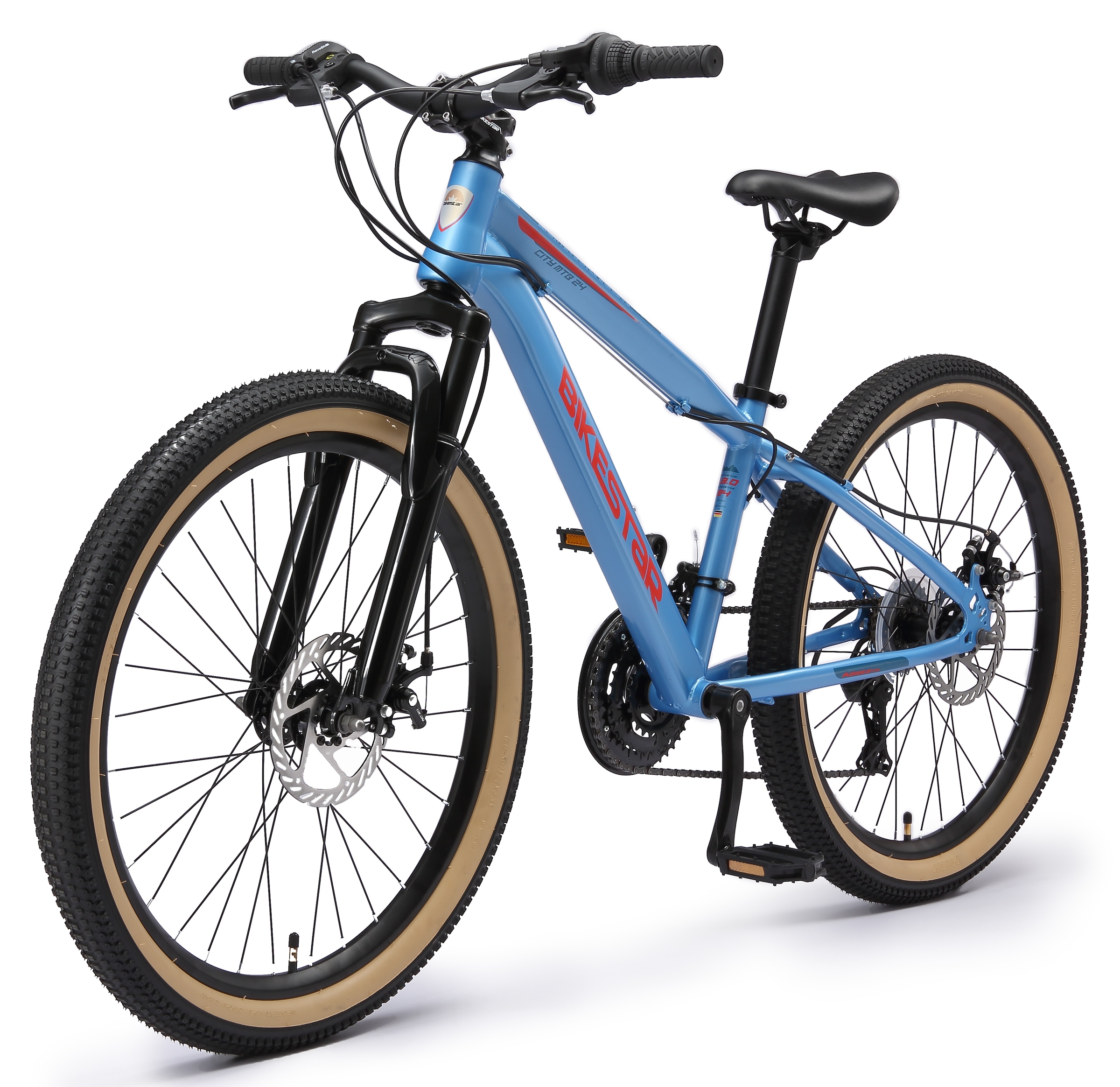 Bikestar Jugendfahrrad 21 Gang Shimano RD-TY21 Schaltwerk Kettenschaltung