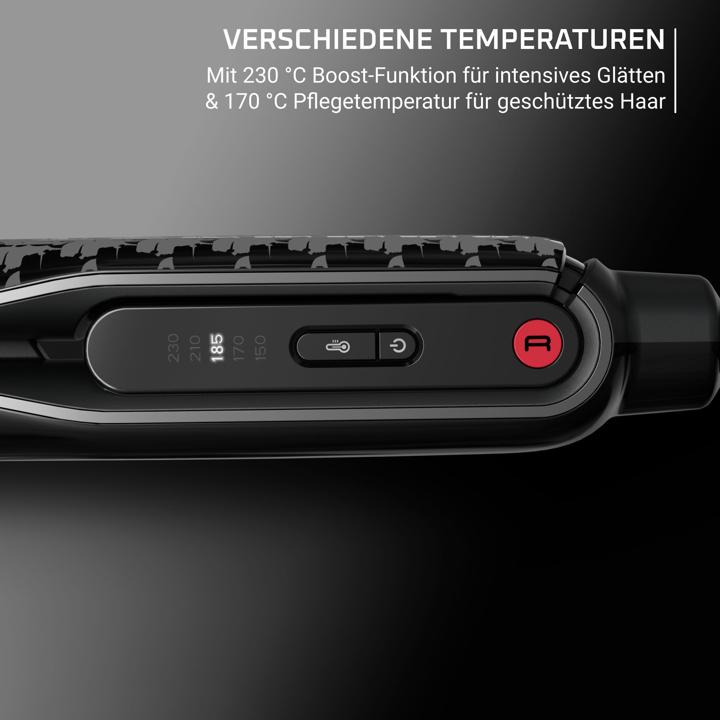 Rowenta Glätt- und Lockenstab »Karl Lagerfeld Thermostyle« Titanium-Beschichtung, Straight & Curl, Temperatur von 150°C bis 230°C