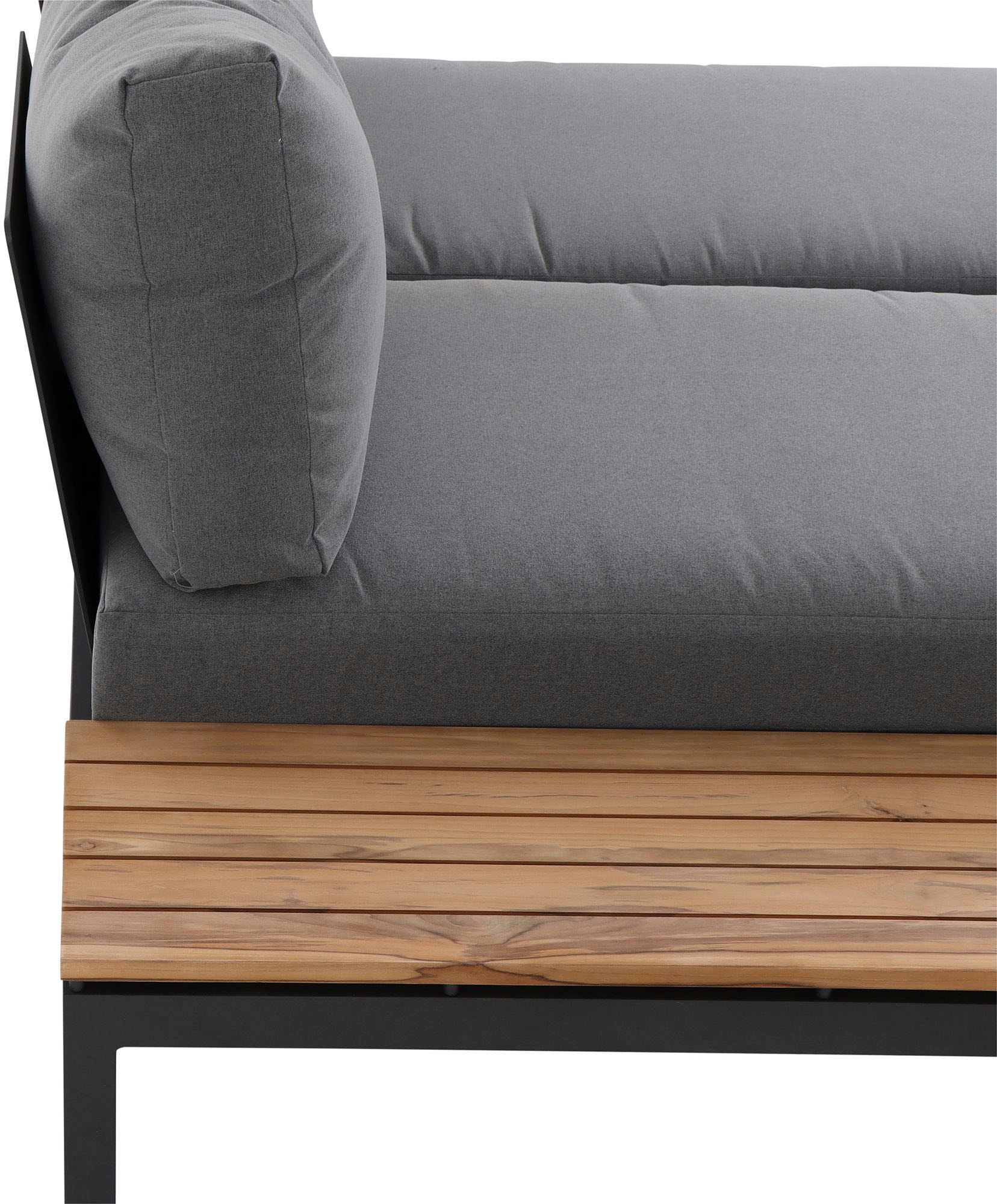 Siena Garden Gartenlounge-Set »Alvida«, (Set, 8 tlg.), bestehend aus 2 Liegen und 4 Kissen