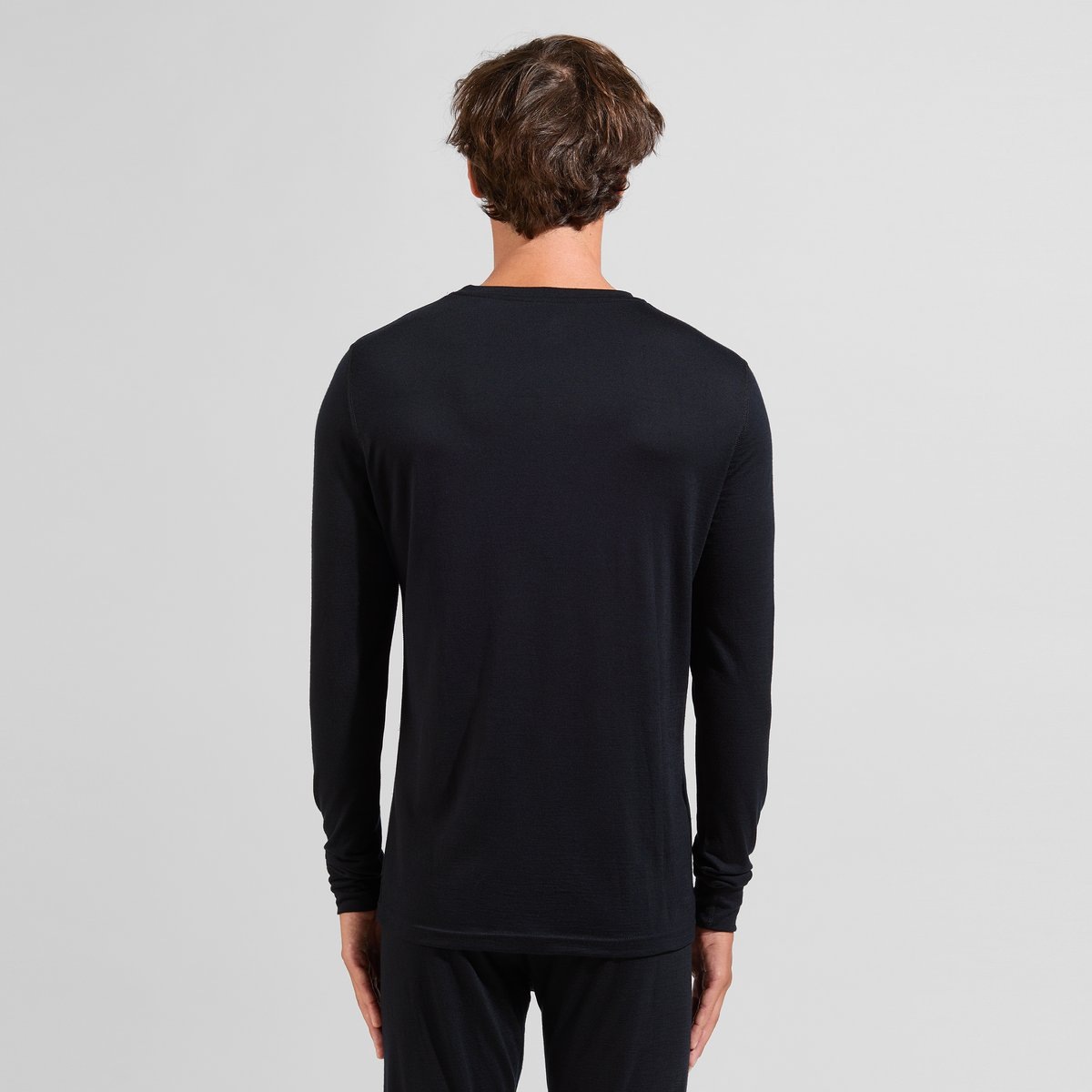 Odlo Funktionsshirt »BL TOP crew neck l/s-MERINO 200« atmungsaktives Funktionsshirt, aus Wolle, schnell trocknendes Material