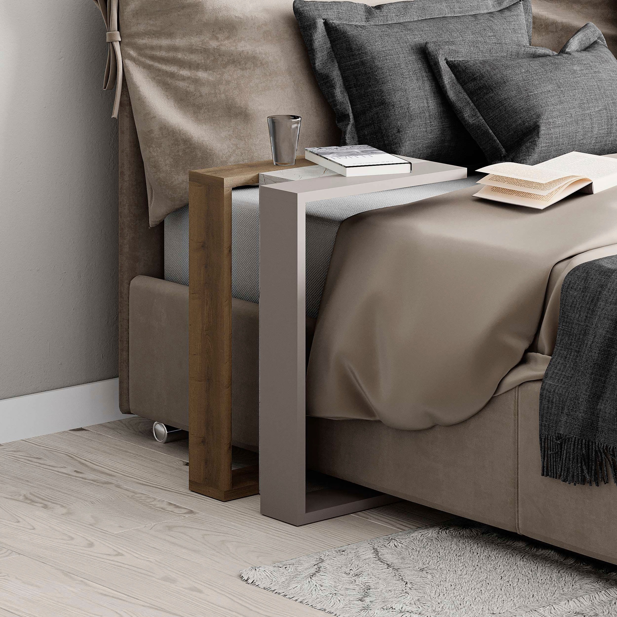 Decortie Beistelltisch »MUJU BEISTELLTISCH«, (Packung, 1 St.), Leichte Montage, Lagerung, Platzsparend