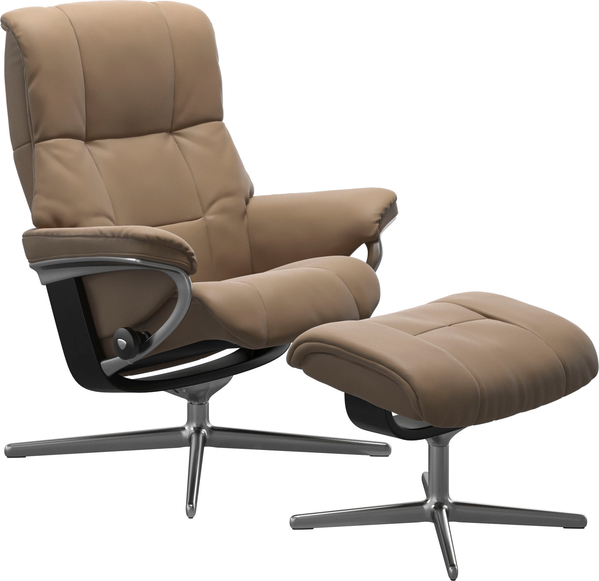 Stressless® »Mayfair« mit Cross Base, Größe S, M & L, Holzakzent Schwarz