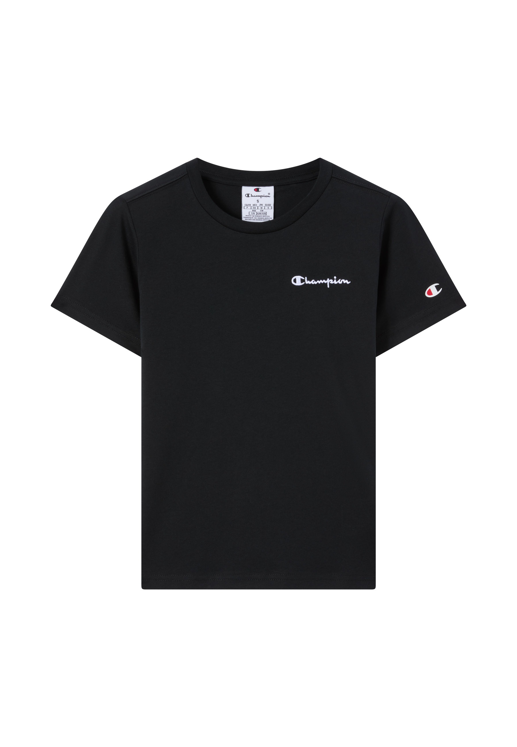 Champion T-Shirt »ICONS CONTRAST Crewneck T-Shirt« mit Rundhalsausschnitt, Kurzarm, aus Baumwolle, klassischer Schnitt