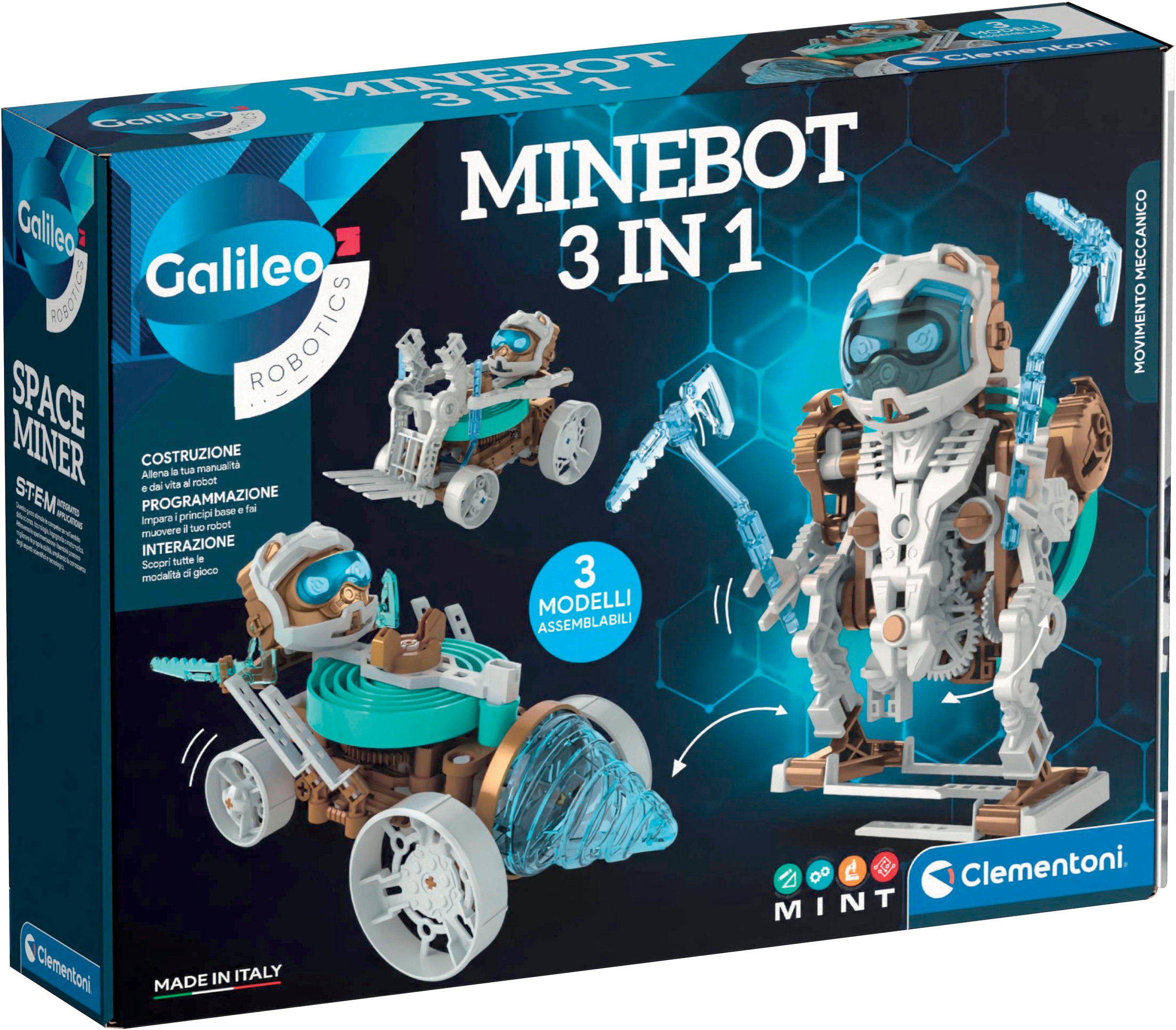 Roboter »Galileo Robotics, MineBot 3in1«, Made in Europe