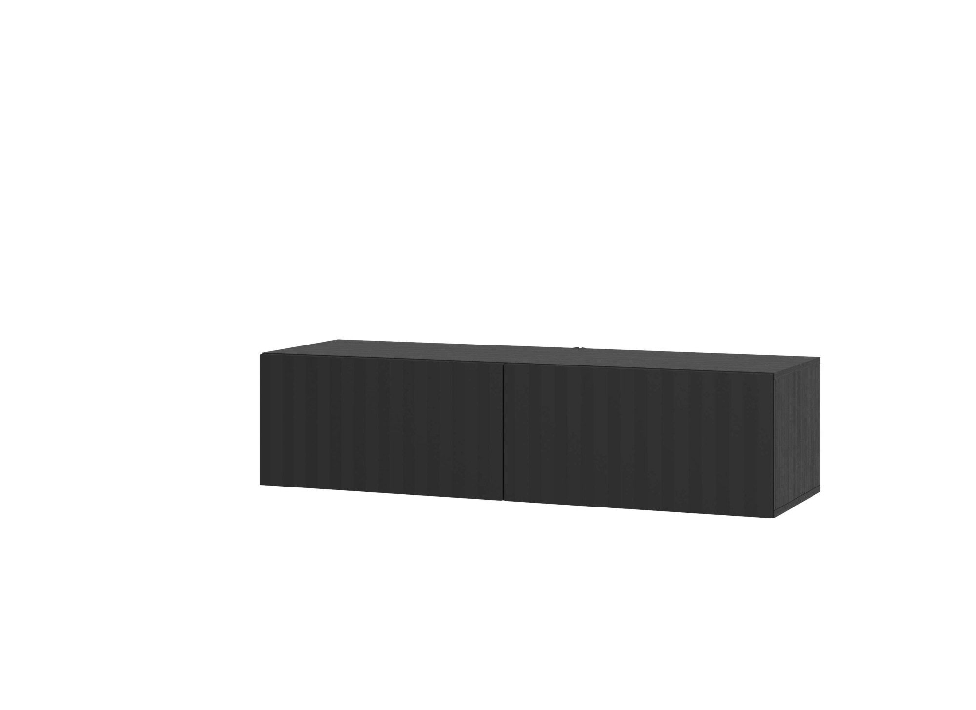 INOSIGN Lowboard »Antibes TV-Lowboard, Breite 192/154/128 cm, TV-Schrank«, TV-Kommode, Front in 3D-Optik, Push-To-Open-Funktion