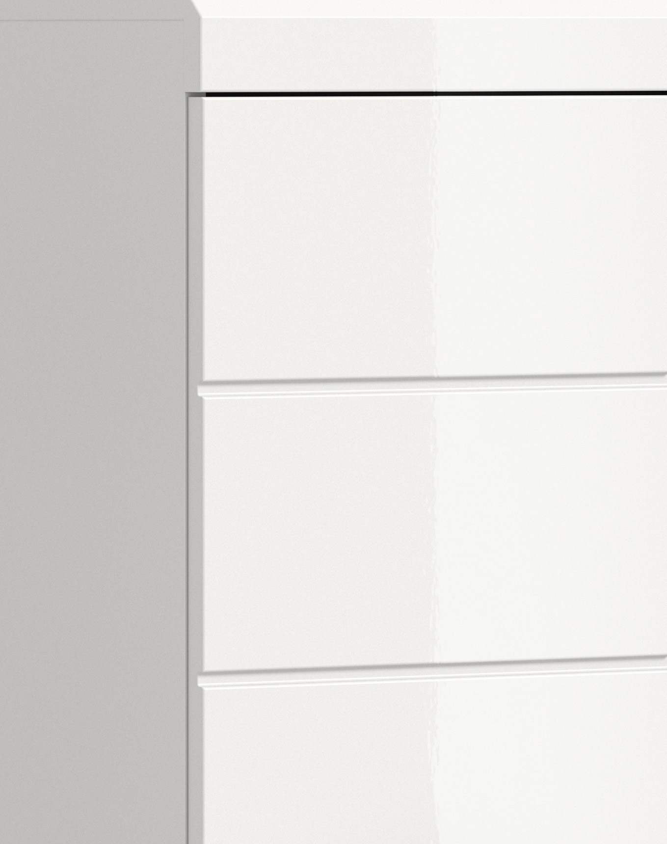 INOSIGN Badmöbel-Set »Siena, 3 teilig, bestehend aus:«, (Set), Hochschrank, Waschbeckenunterschrank, Spiegelschrank
