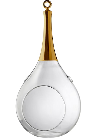 SOMPEX Windlicht »TAURA«, (1 St.), aus Glas, mundgeblasen, goldfarben kaufen
