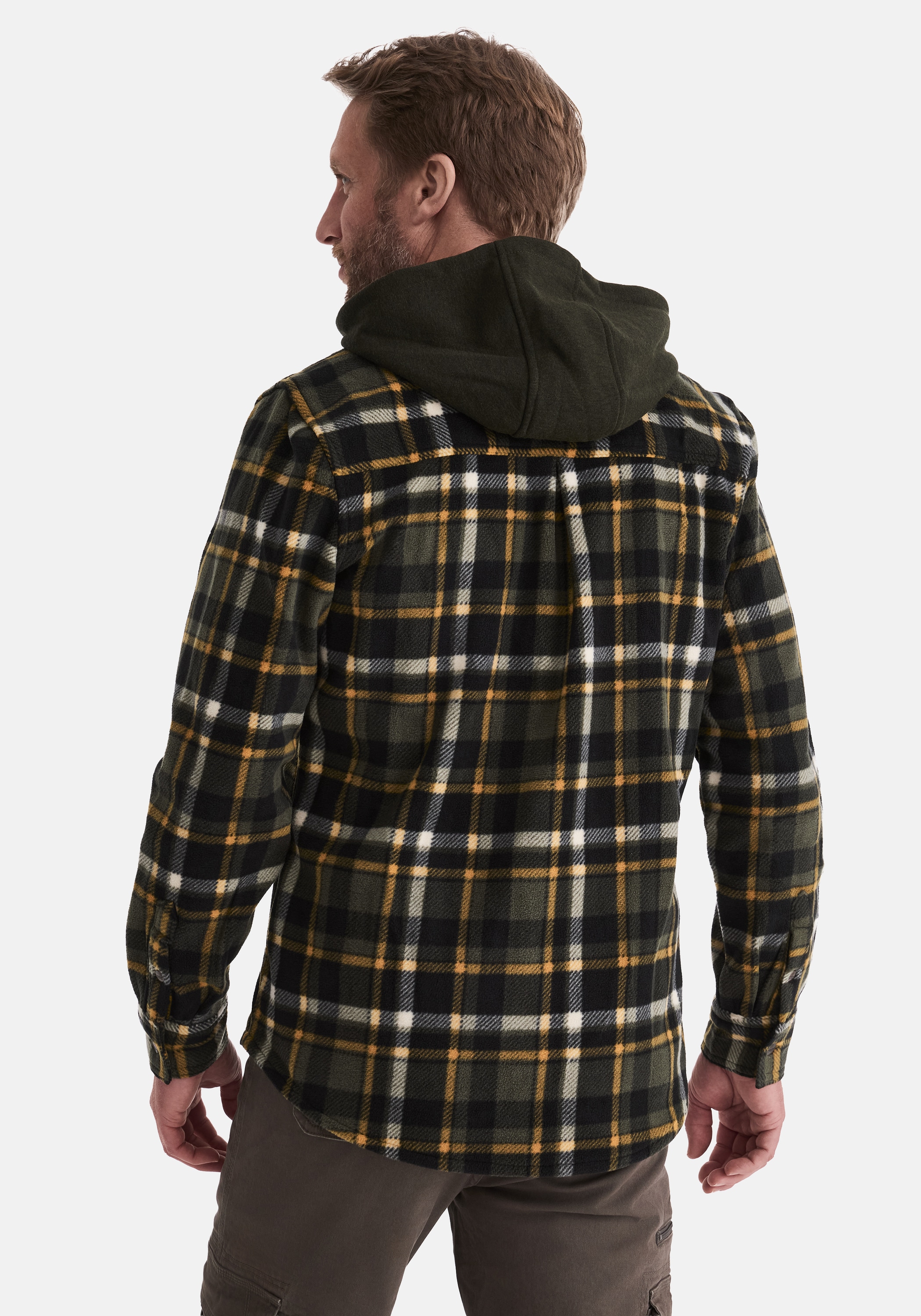 HERO by John Medoox Kapuzenhemd »HUNTER Workwear Arbeitshemd mit Kapuze« Arbeitshemd mit Kapuze Funktionsqualität für Herren