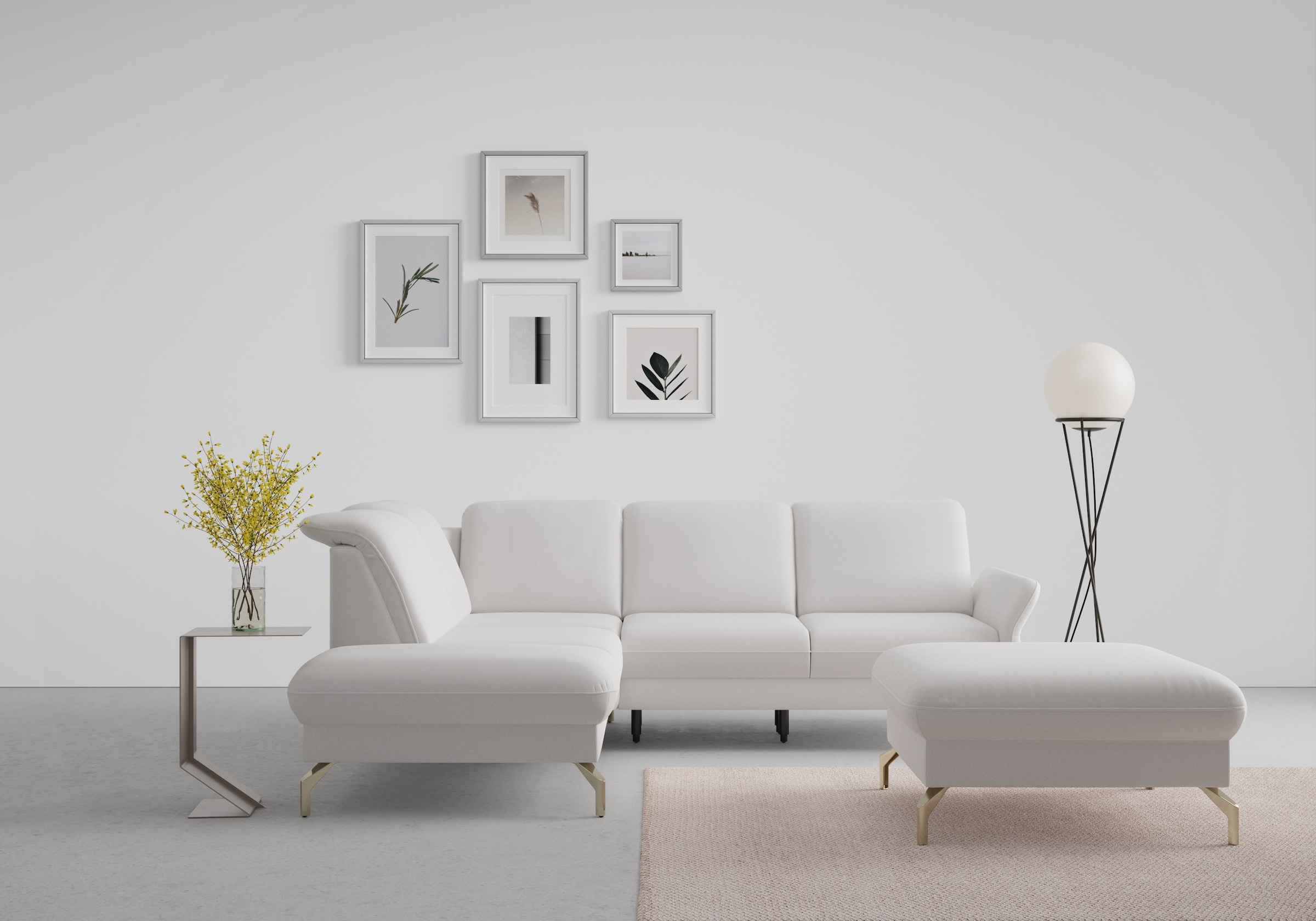 sit&more Ecksofa »Fashion L-Form«, wahlweise mit Kopfteilverstellung, Vorzi günstig online kaufen