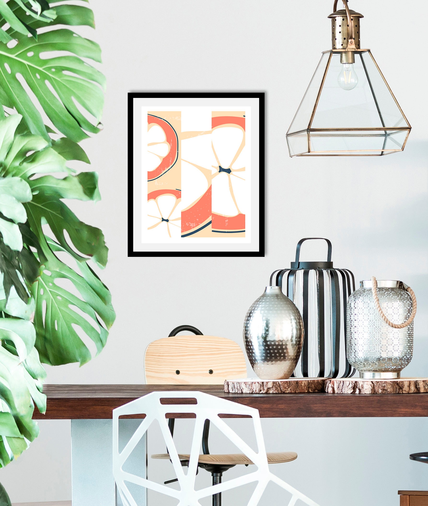 queence Bild »Fiete«, Obst-Obst Bilder-Essen-Lebensmittel-Kunst-Abstrakt-Fi günstig online kaufen