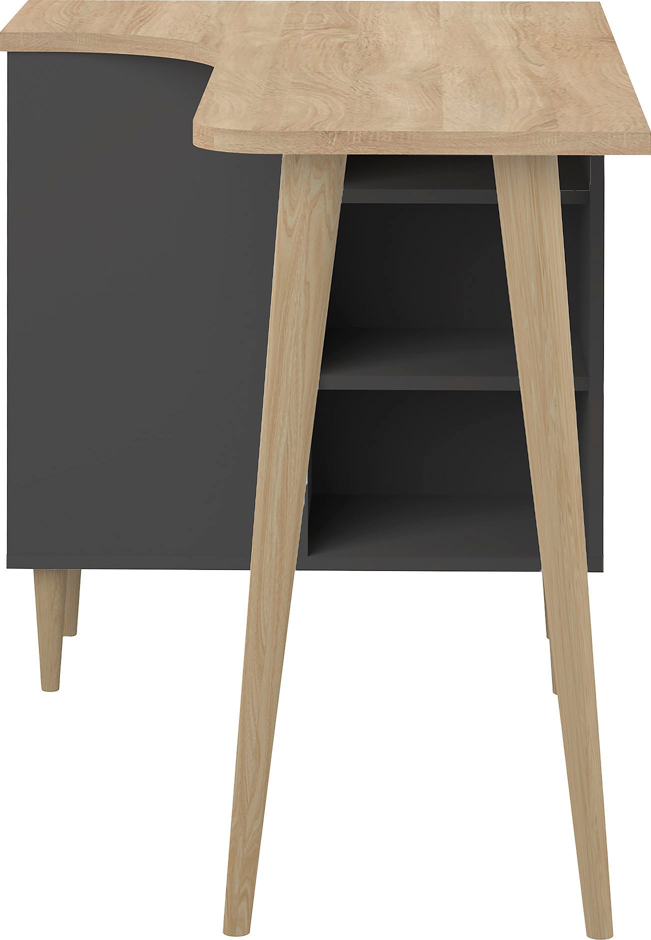 TemaHome Schreibtisch »NOOK«, platzsparender Eckschreibtisch