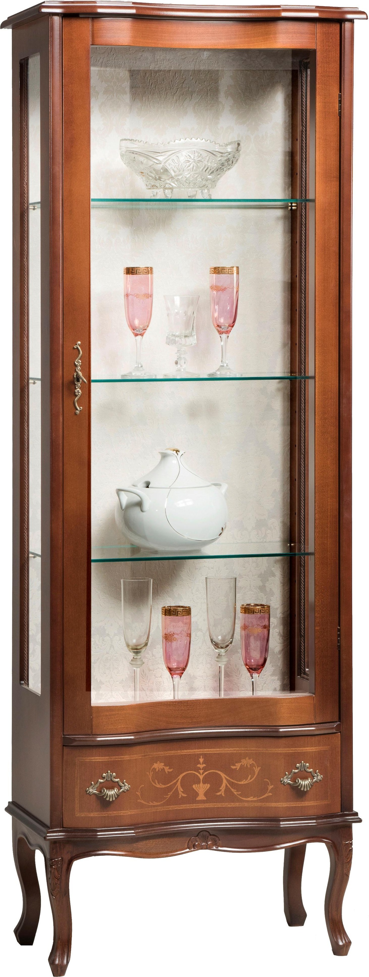 Home affaire Vitrine »PUCCINI 560« Höhe 170 cm günstig online kaufen