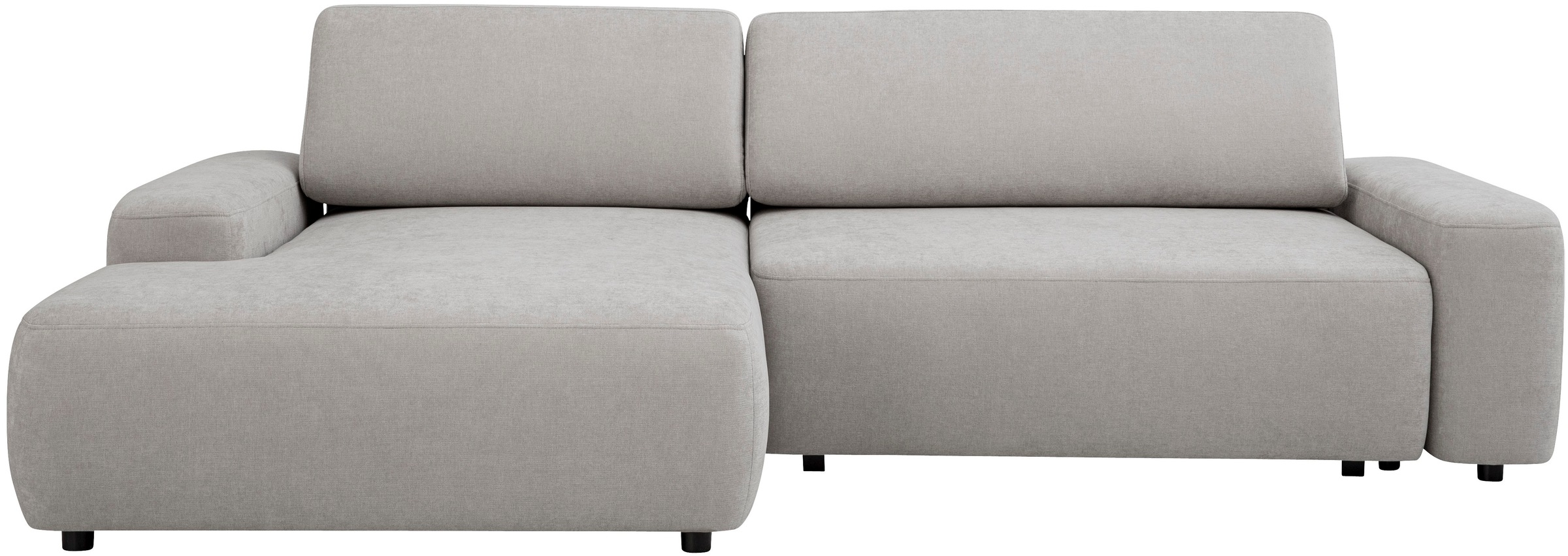 INOSIGN Ecksofa »TORGE (264cm), Schlafsofa in Cord, Samtvelours o Struktur günstig online kaufen