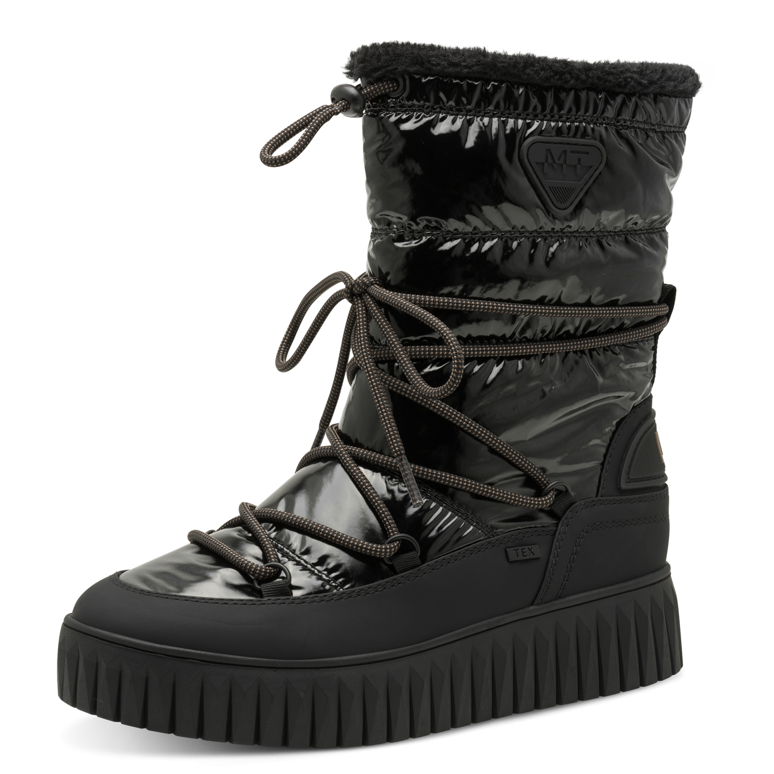 MARCO TOZZI Snowboots  , Plateau, Winterboots, Schneeboots mit praktischem Schnellverschluss