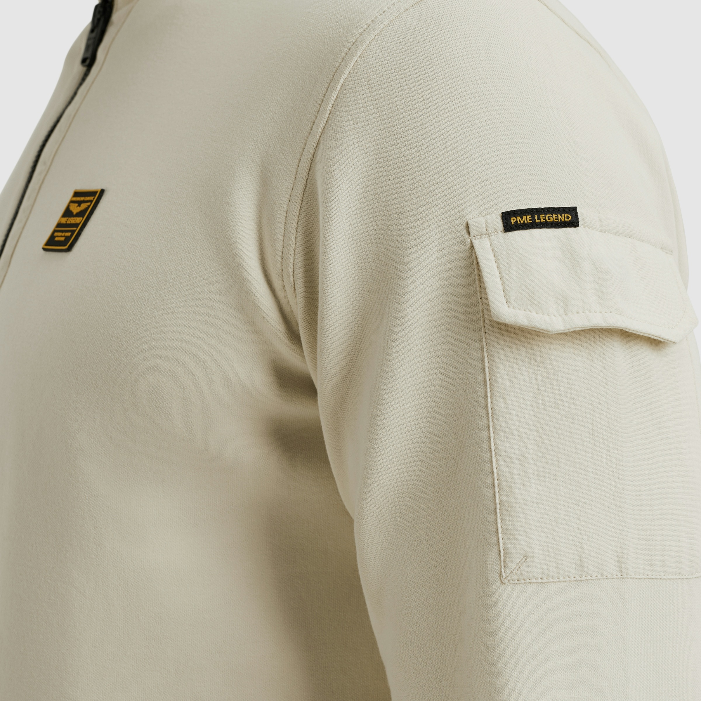 PME LEGEND Sweatshirt, mit Logo Stickerei