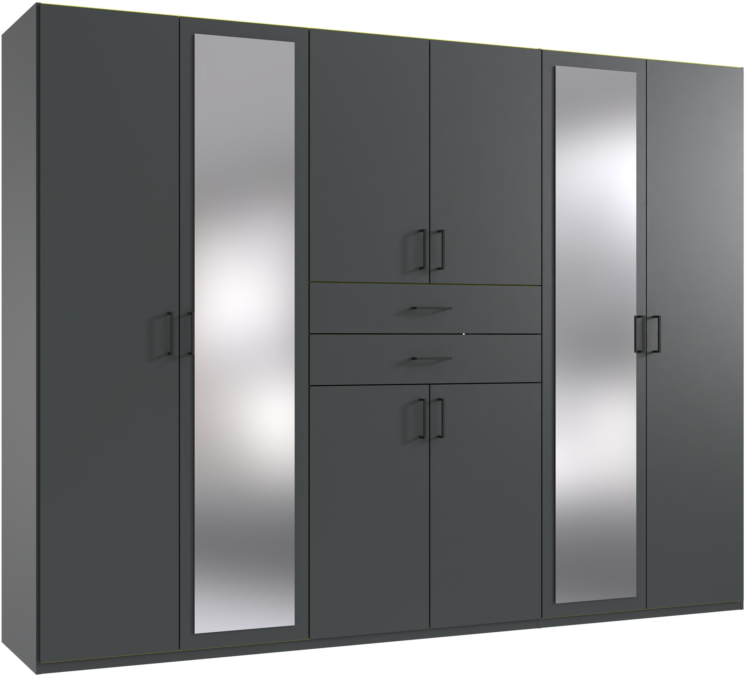 Wimex Kleiderschrank »Diver Drehtürenschrank mit Spiegel, 180, 225 o. 270cm günstig online kaufen