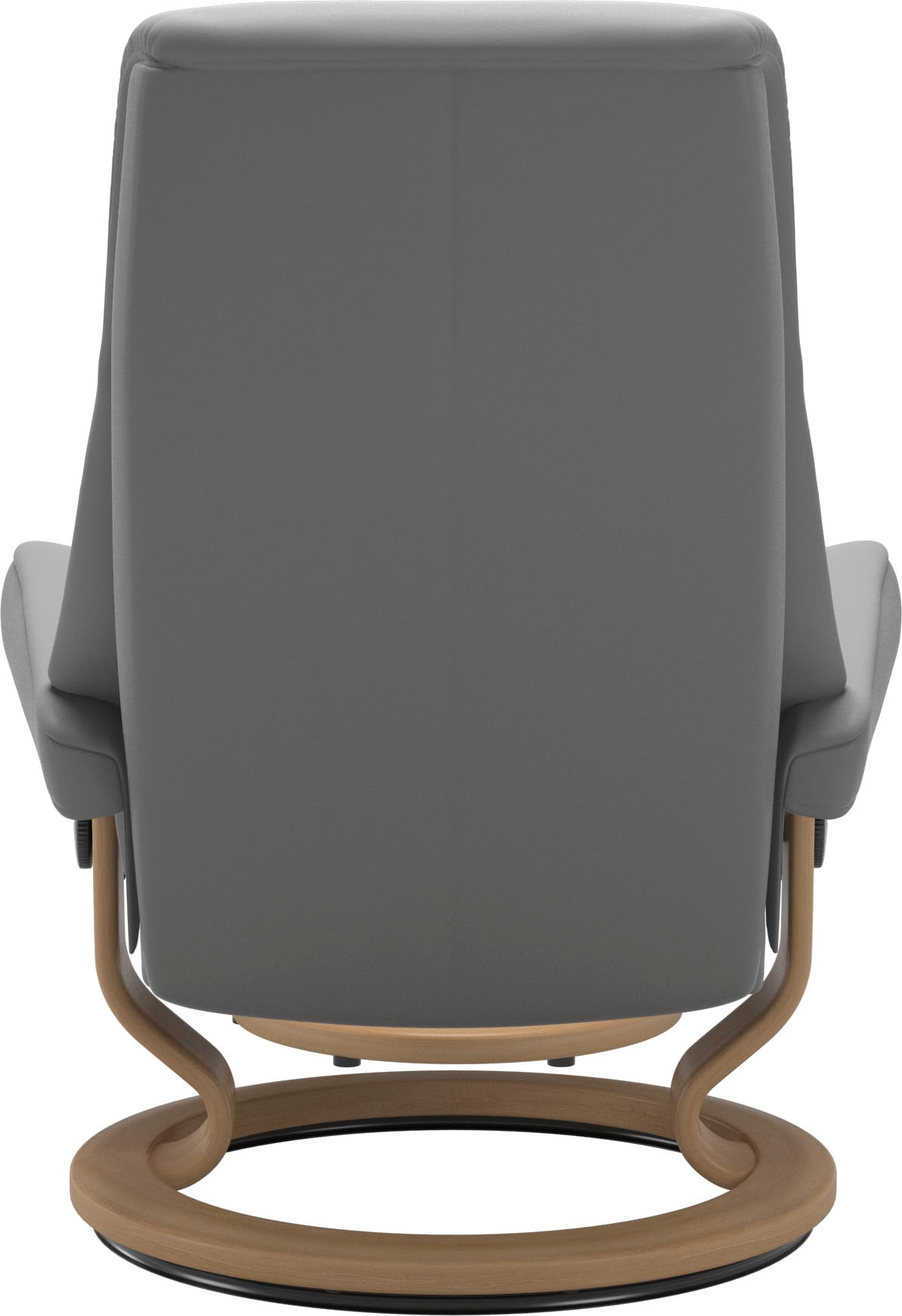 Stressless® Relaxsessel »View«, (Set, Relaxsessel mit Hocker), mit Classic Base, Größe S,Gestell Eiche