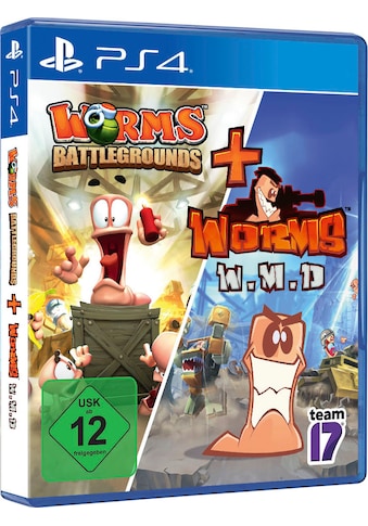 PlayStation 4 Spielesoftware »Worms Battlegrounds + W.M.D«, PlayStation 4 kaufen