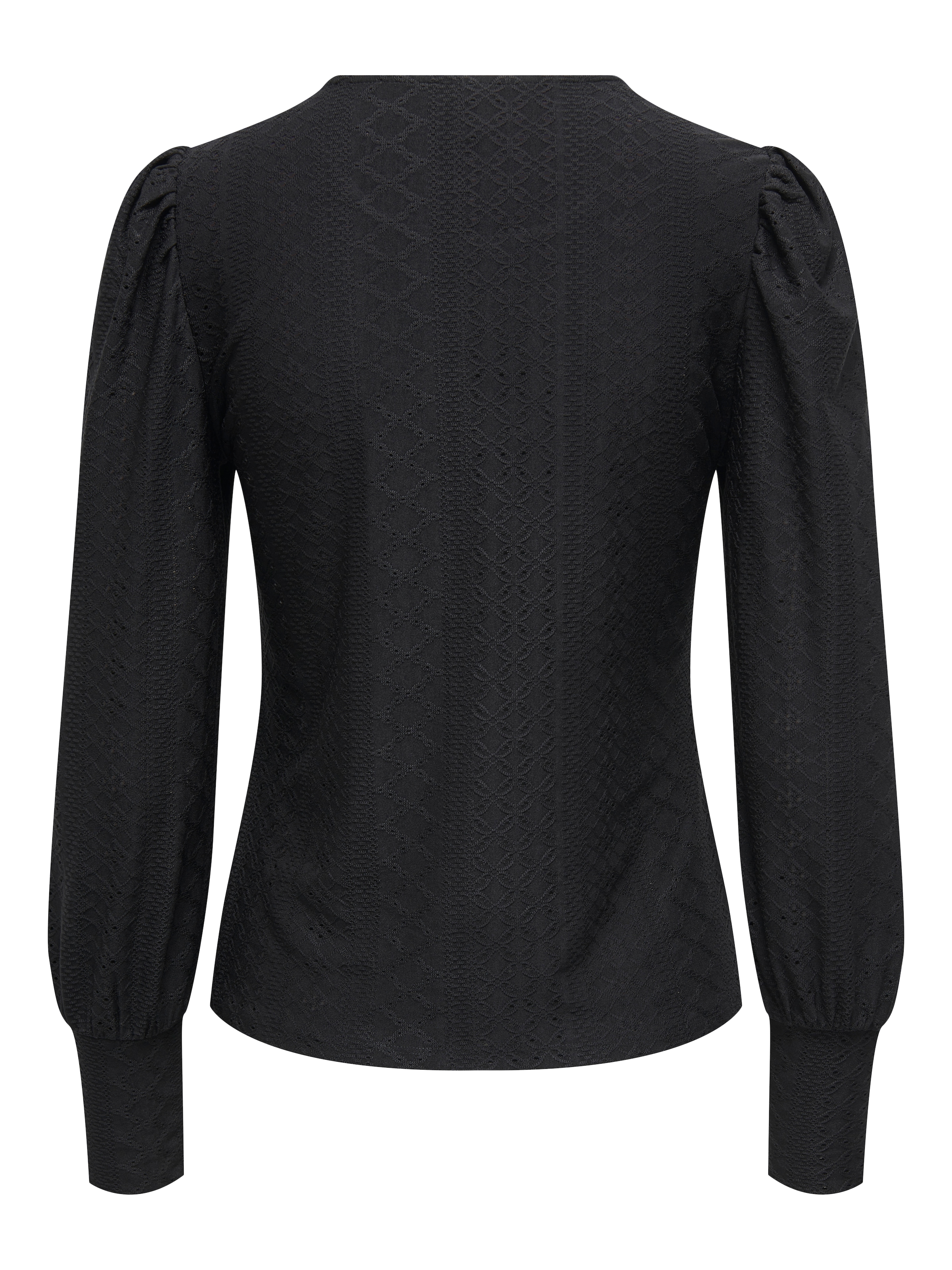 ONLY Blusenshirt »ONLSANDRA L/S PUFF TOP JRS NOOS«