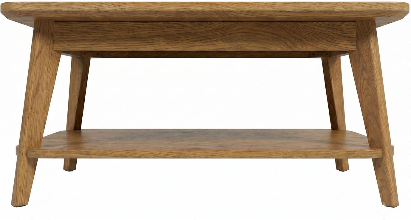 Jahnke Couchtisch »SIXTY COFFEE« Couchtisch, 2 Ebenen, Skandi, Eiche-Optik, Breite:110 cm