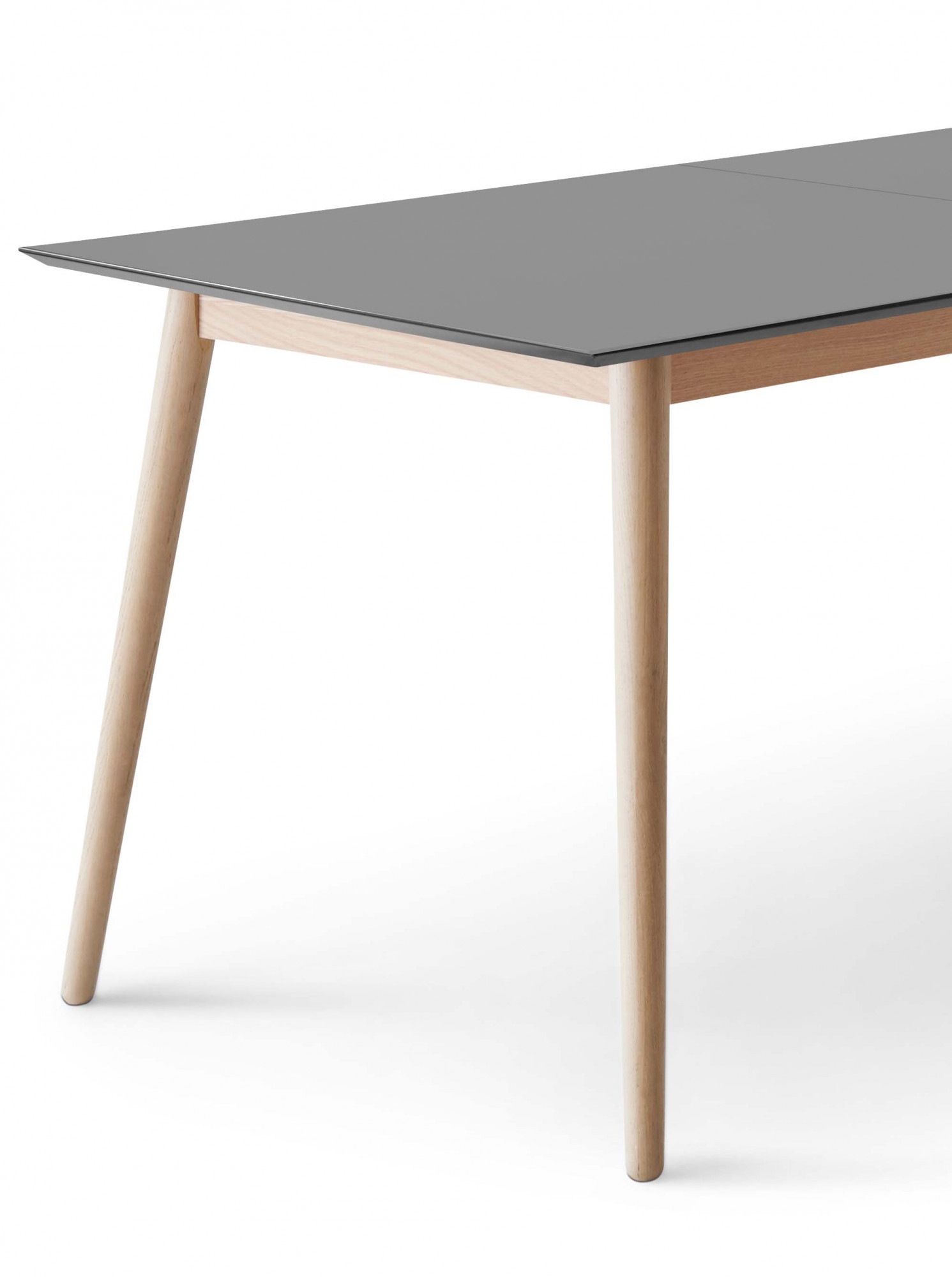 Hammel Furniture Esstisch »Meza by Hammel«, (1 St.), rechteckige Tischplatte MDF, Massivholzgestell, mit 2 Einlegeplatten